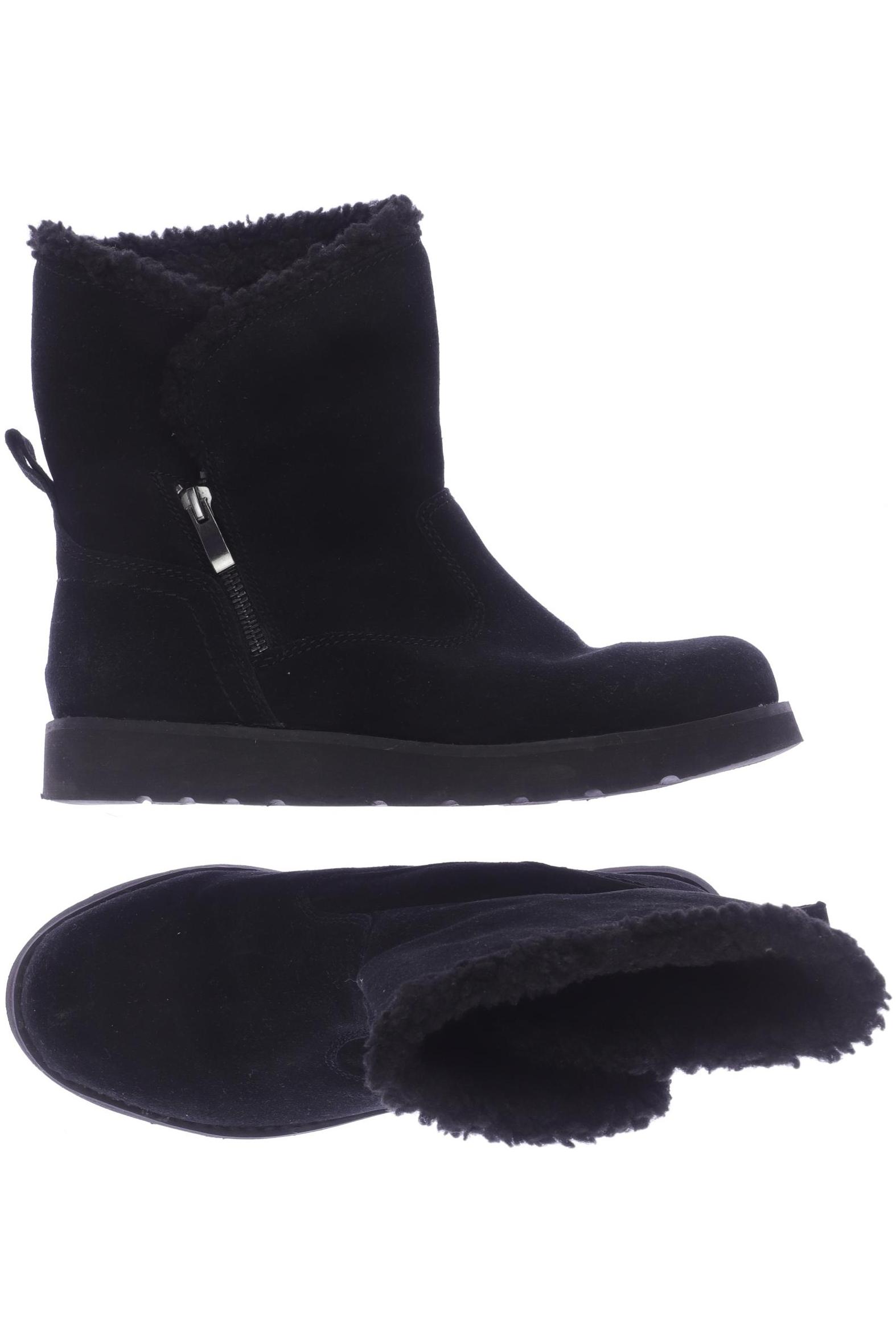 

Lands End Damen Stiefelette, schwarz