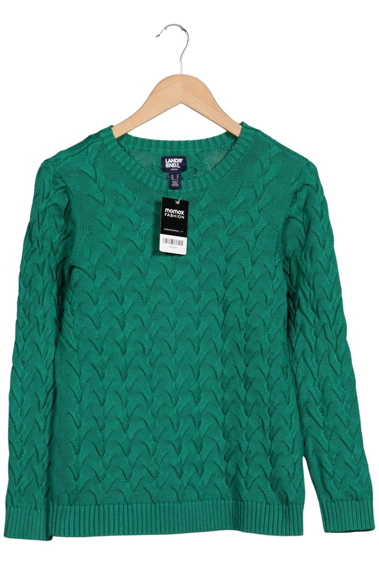 

Lands End Damen Pullover, grün, Gr. 38