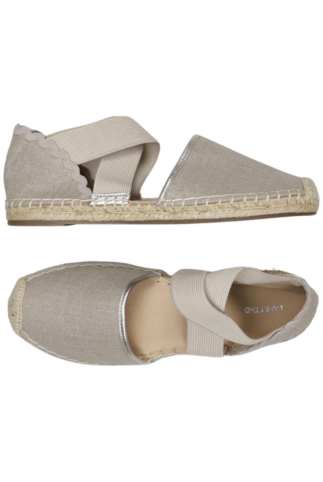 

Lands End Damen Halbschuh, beige, Gr. 37.5
