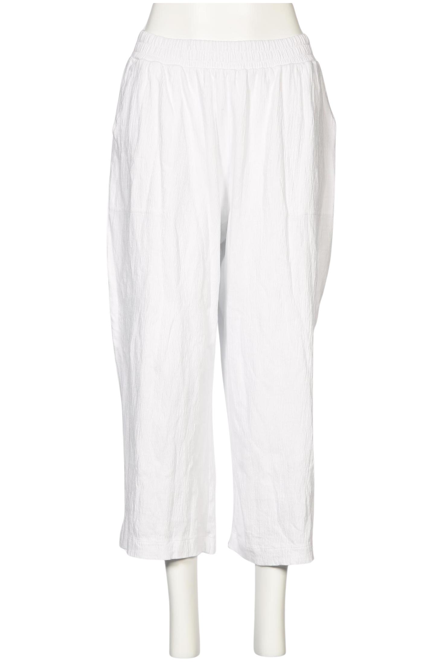 

Lands End Damen Stoffhose, weiß, Gr. 0