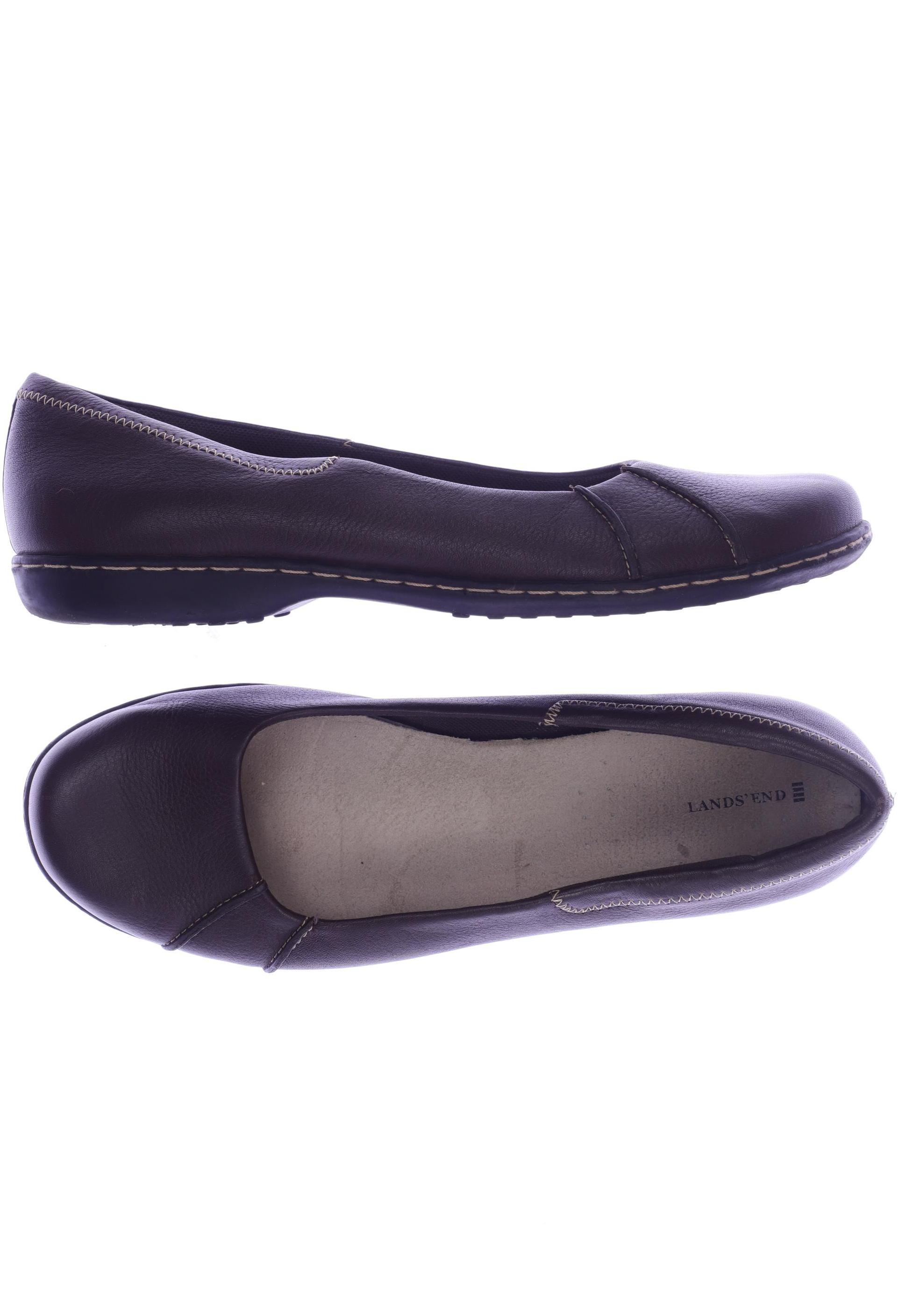 

Lands End Damen Ballerinas, braun