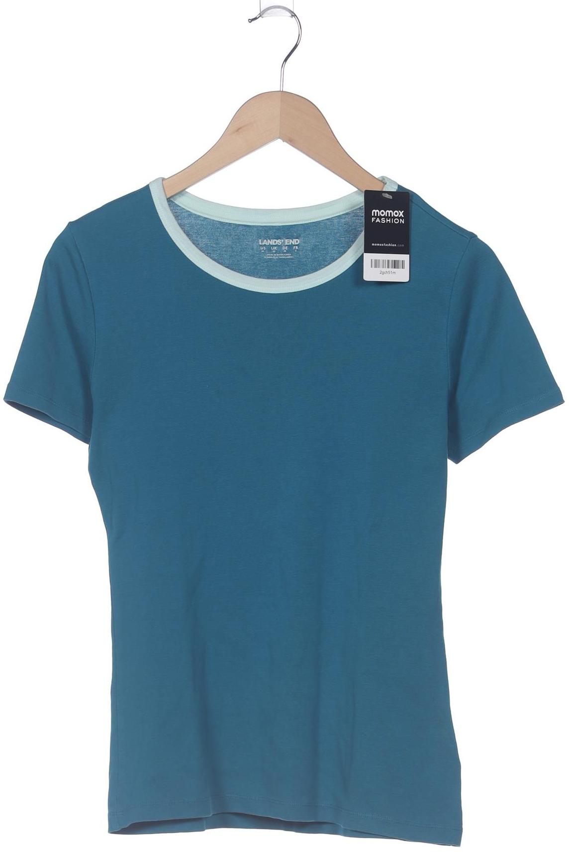 

Lands End Damen T-Shirt, türkis, Gr. 34