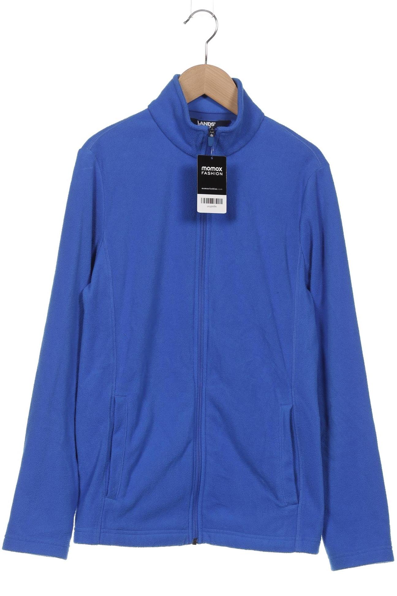 

Lands End Damen Kapuzenpullover, blau, Gr. 36