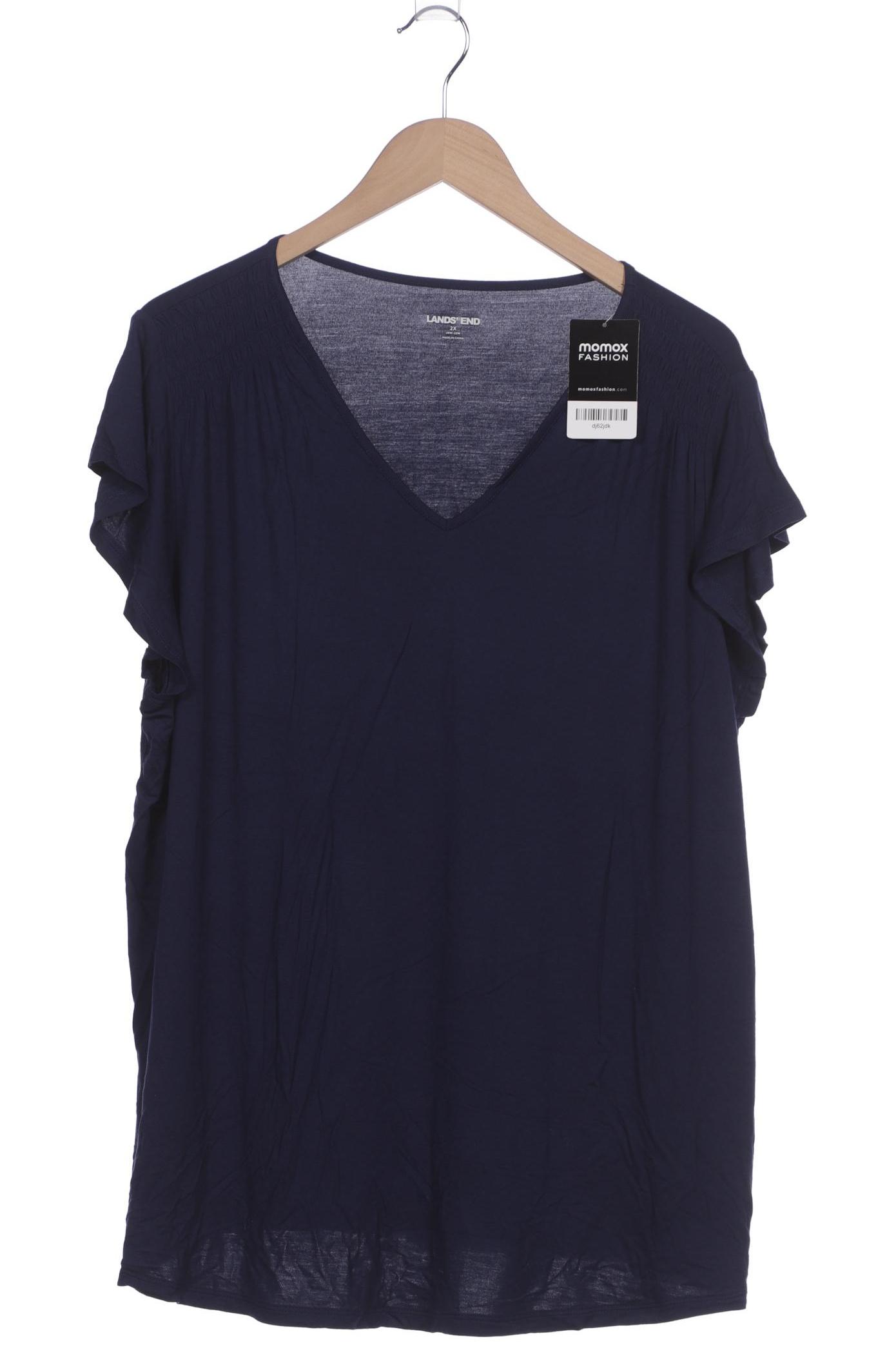 

Lands End Damen T-Shirt, marineblau, Gr. 20