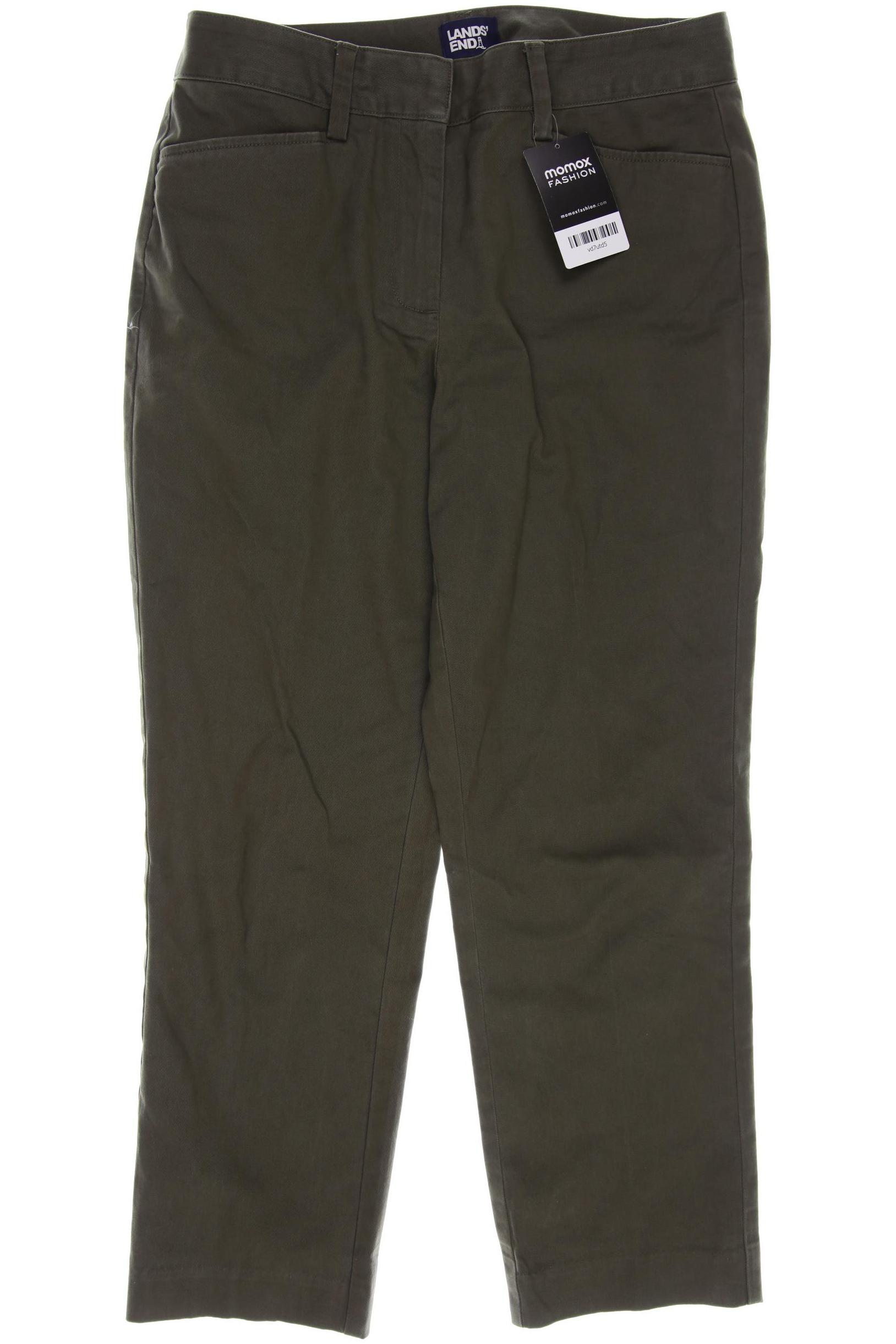 

Lands End Damen Stoffhose, grün, Gr. 36