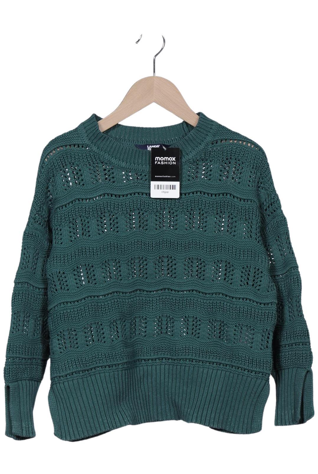 

Lands End Damen Pullover, grün, Gr. 36