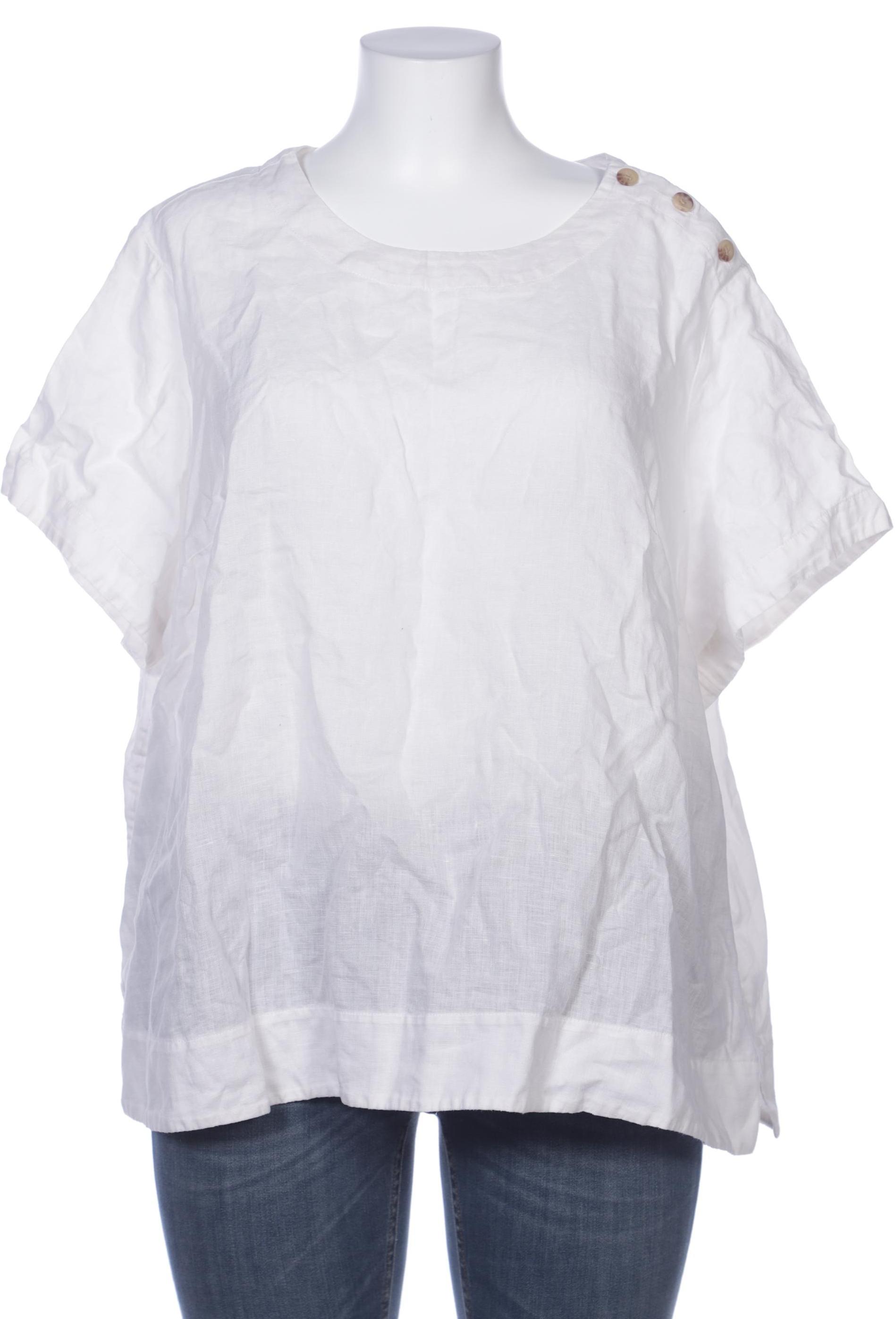 

Lands End Damen Bluse, weiß, Gr. 52