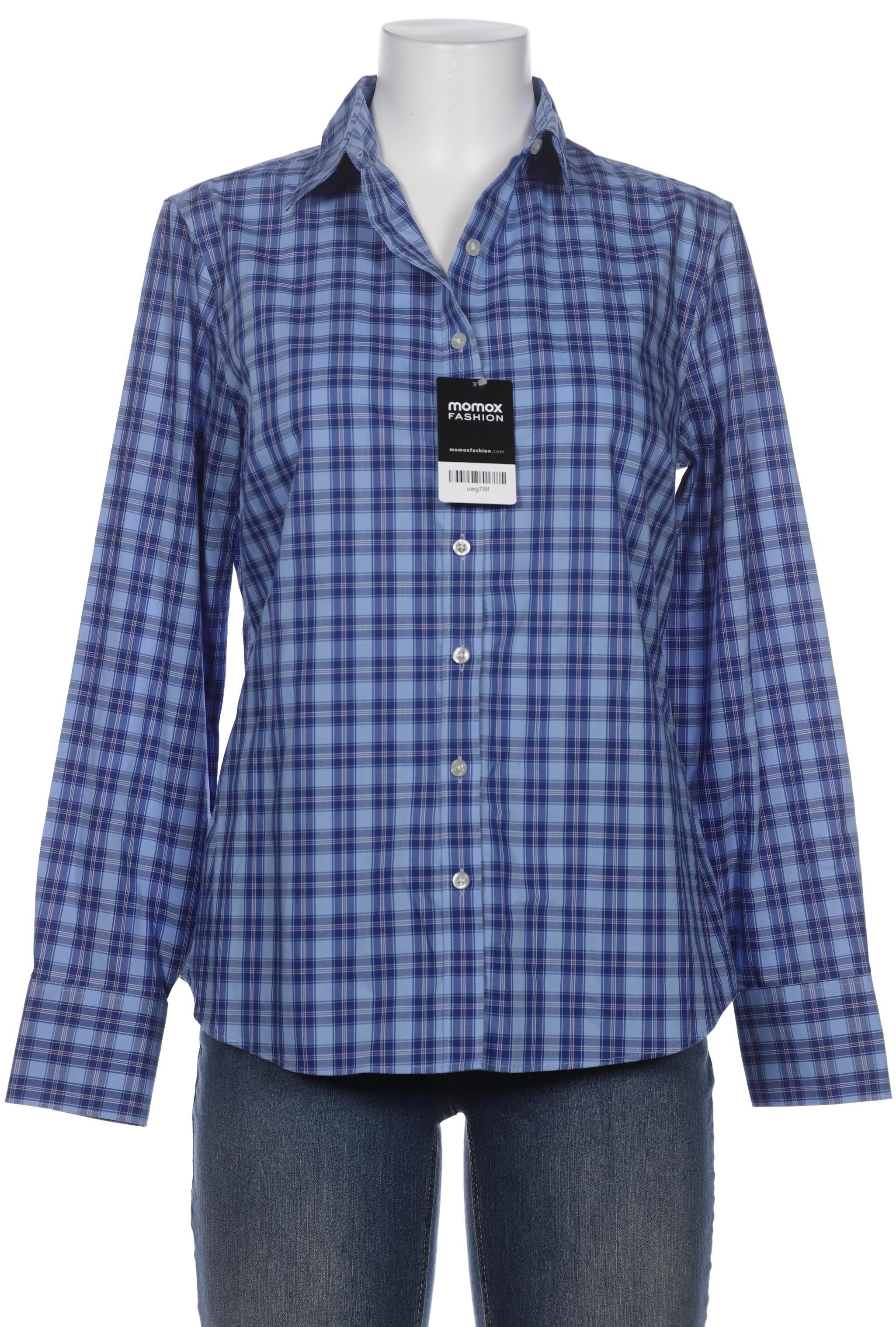 

Lands End Damen Bluse, blau, Gr. 40