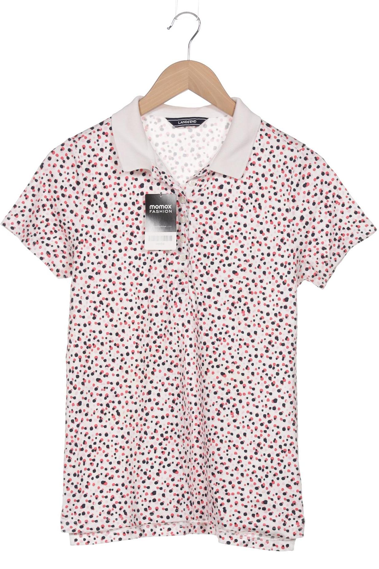 

Lands End Damen Poloshirt, weiß, Gr. 38