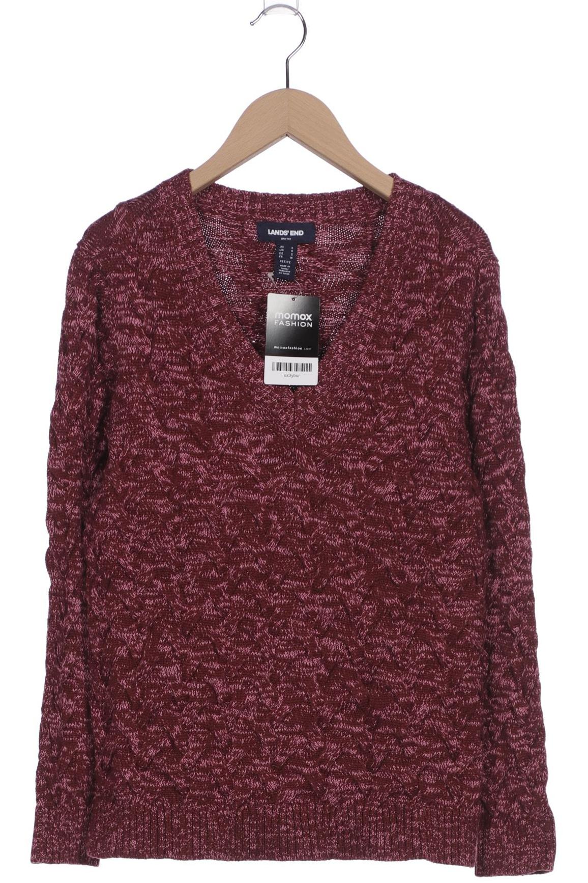 

Lands End Damen Pullover, bordeaux, Gr. 36