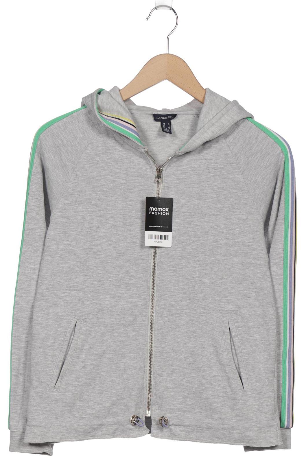 

Lands´End Damen Kapuzenpullover, grau