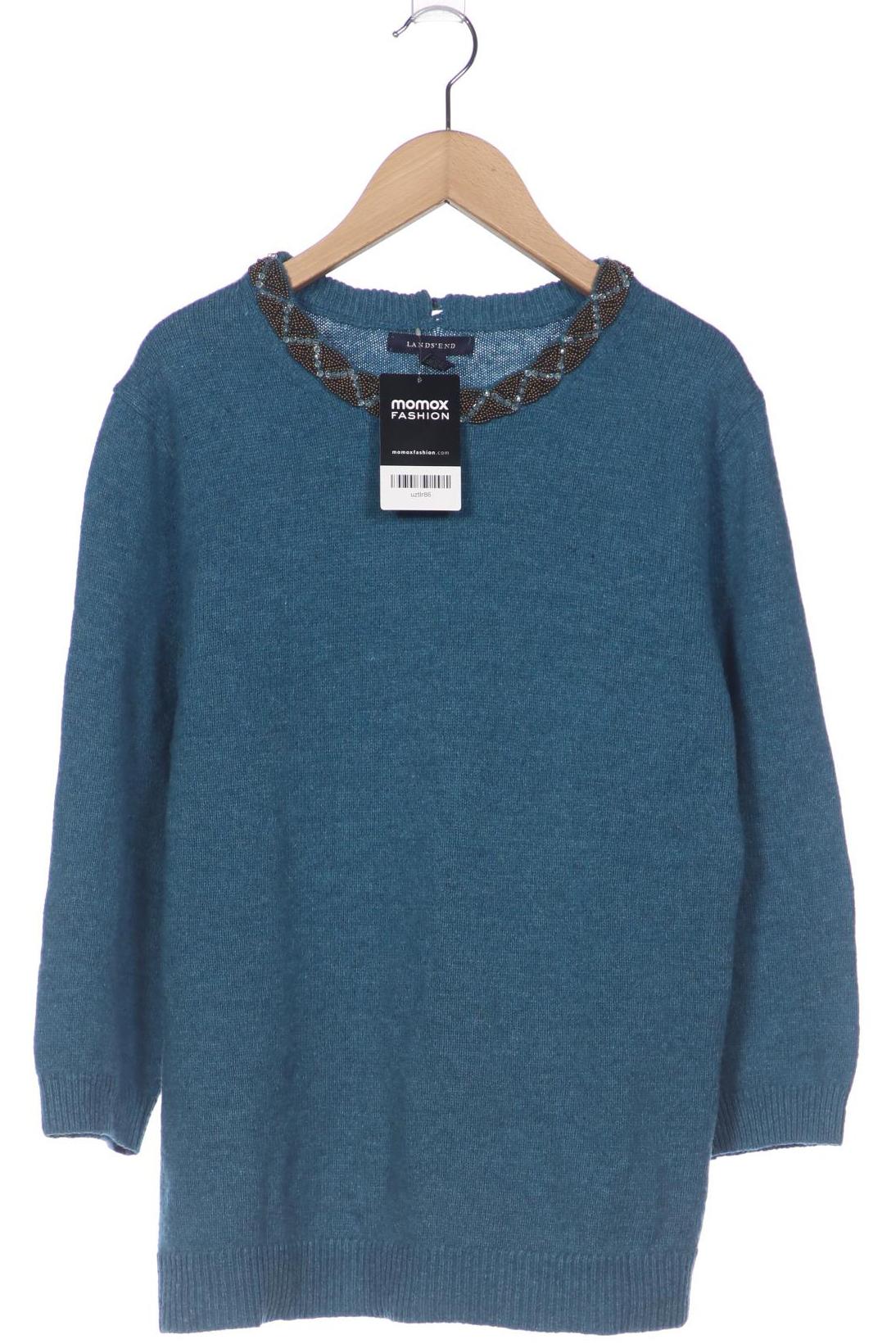 

Lands End Damen Pullover, blau, Gr. 38