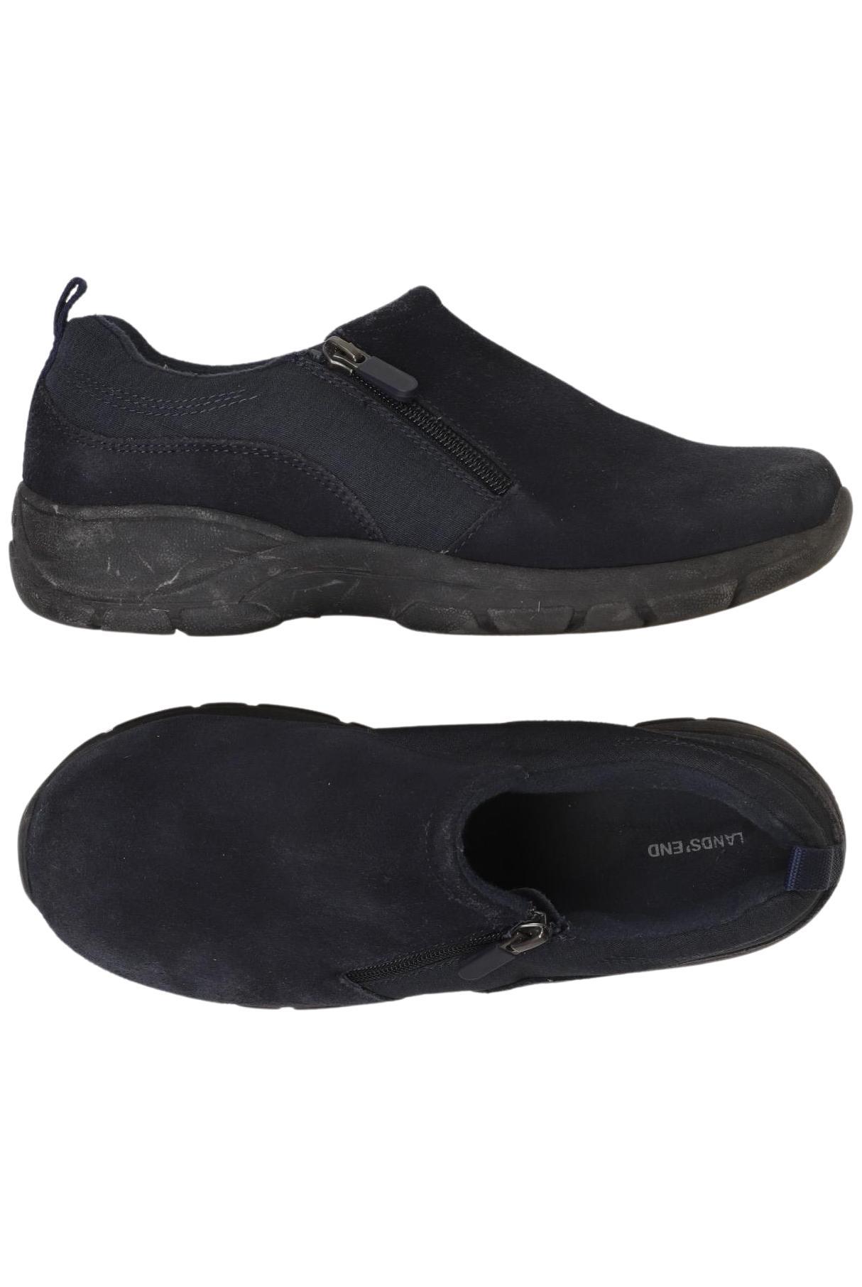 

Lands End Damen Halbschuh, marineblau, Gr. 37.5