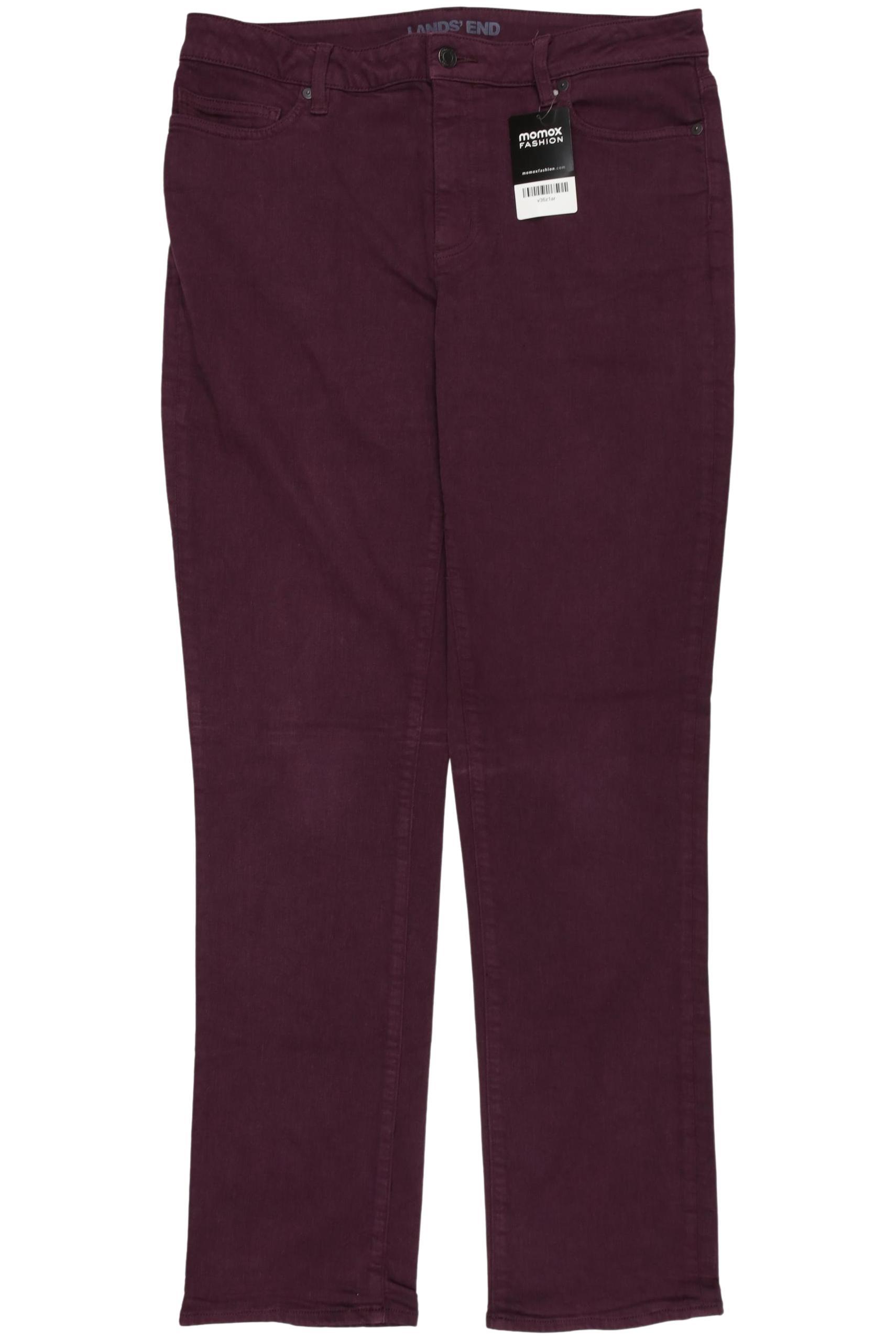 

Lands End Damen Jeans, bordeaux, Gr. 42