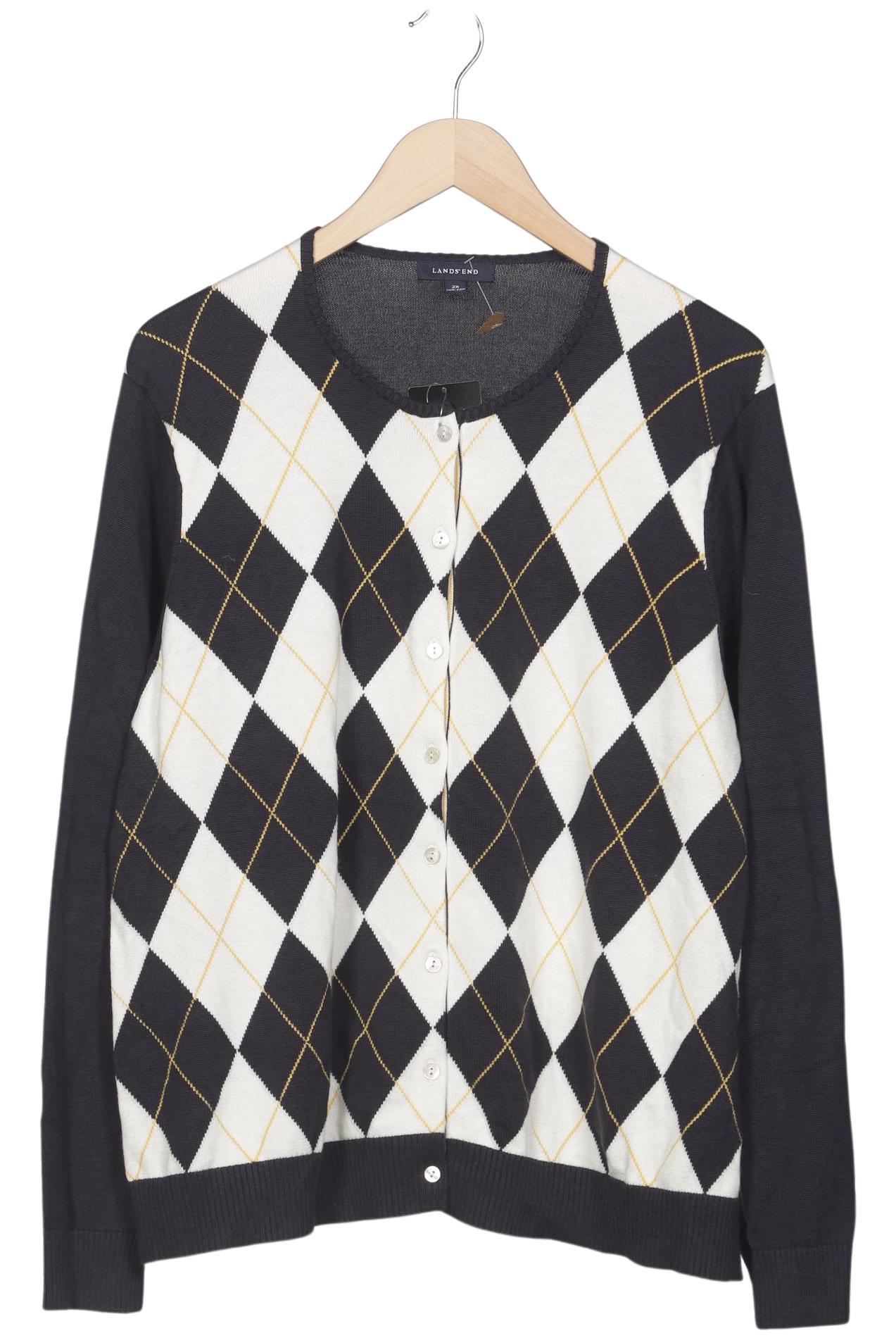 

Lands End Damen Strickjacke, mehrfarbig, Gr. 24