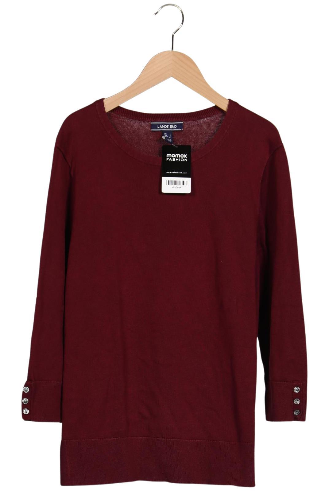 

Lands End Damen Pullover, bordeaux, Gr. 42