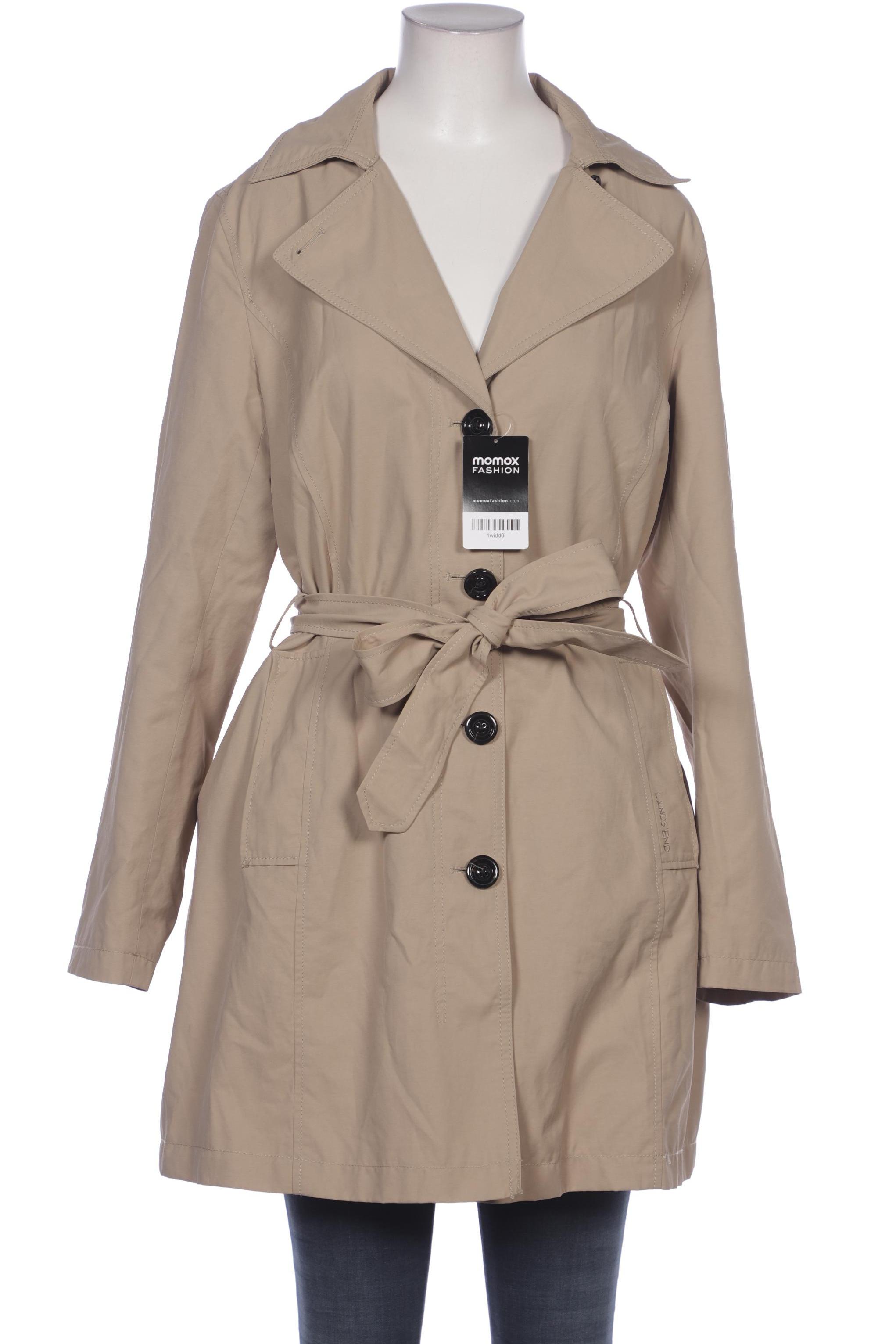 

Lands End Damen Mantel, beige, Gr. 38