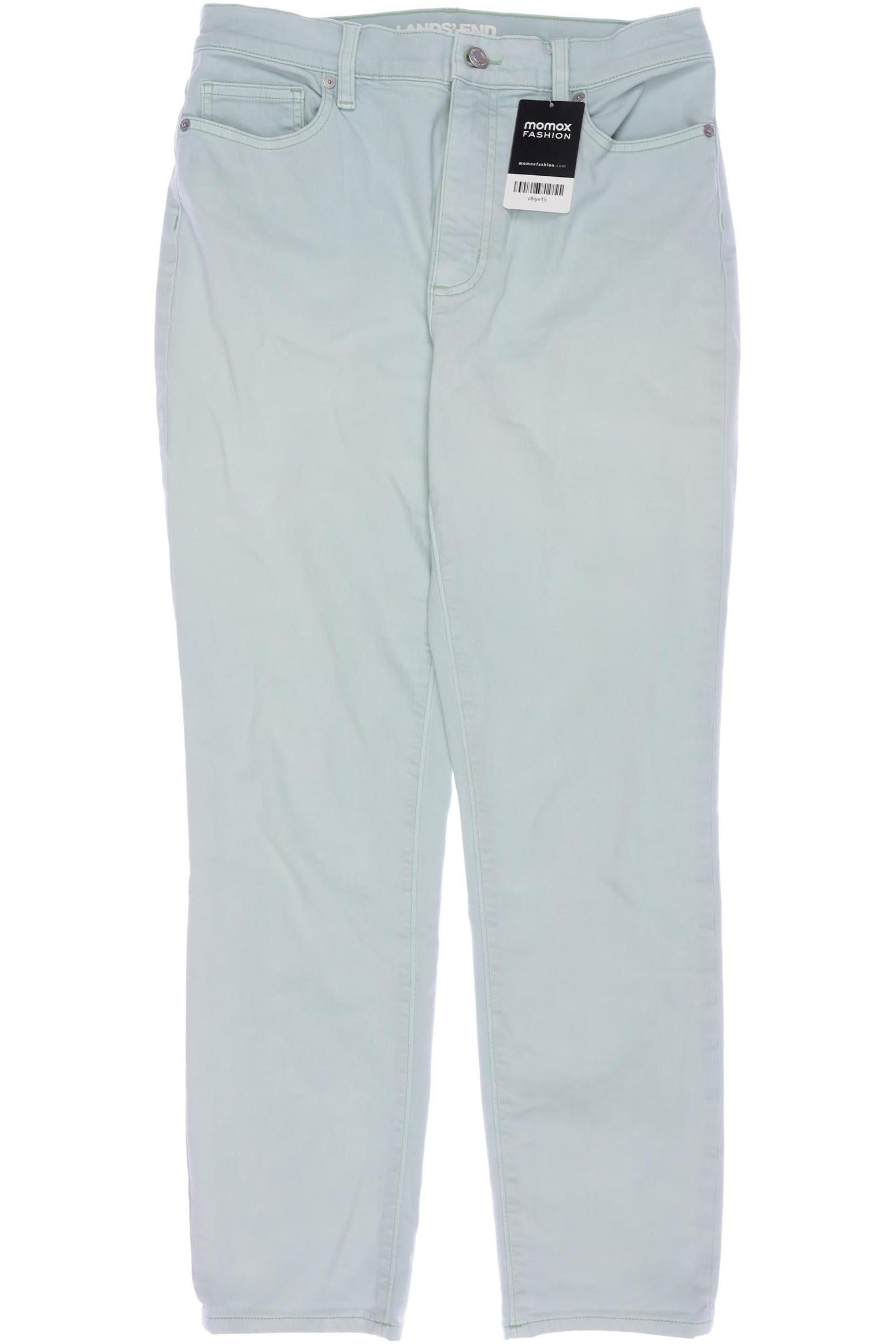 

Lands End Damen Jeans, türkis, Gr. 40