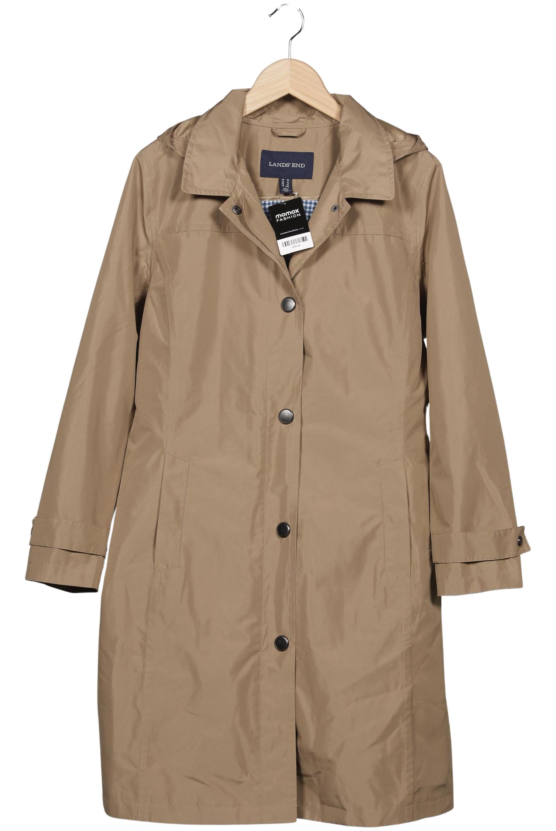 

Lands End Damen Mantel, beige, Gr. 44
