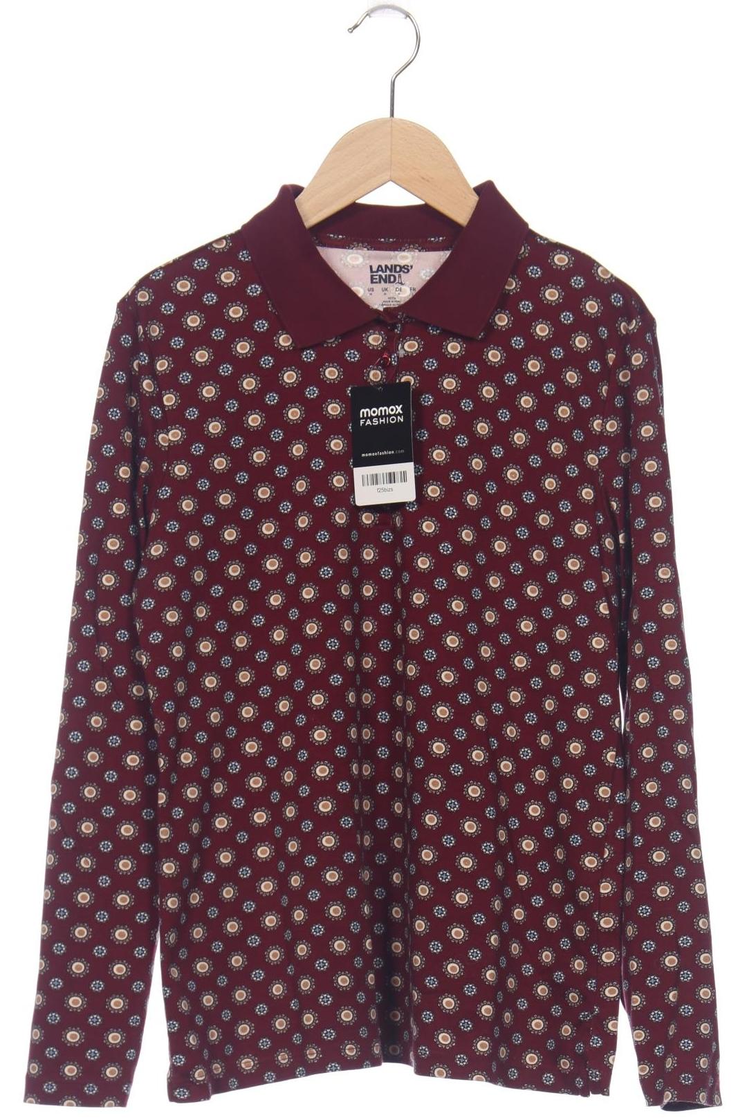 

Lands End Damen Poloshirt, bordeaux, Gr. 38