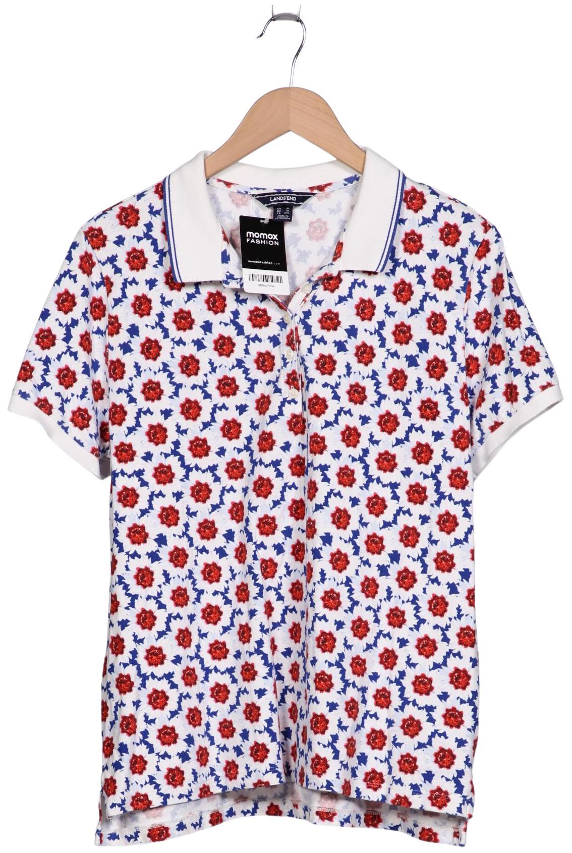 

Lands End Damen Poloshirt, weiß, Gr. 44