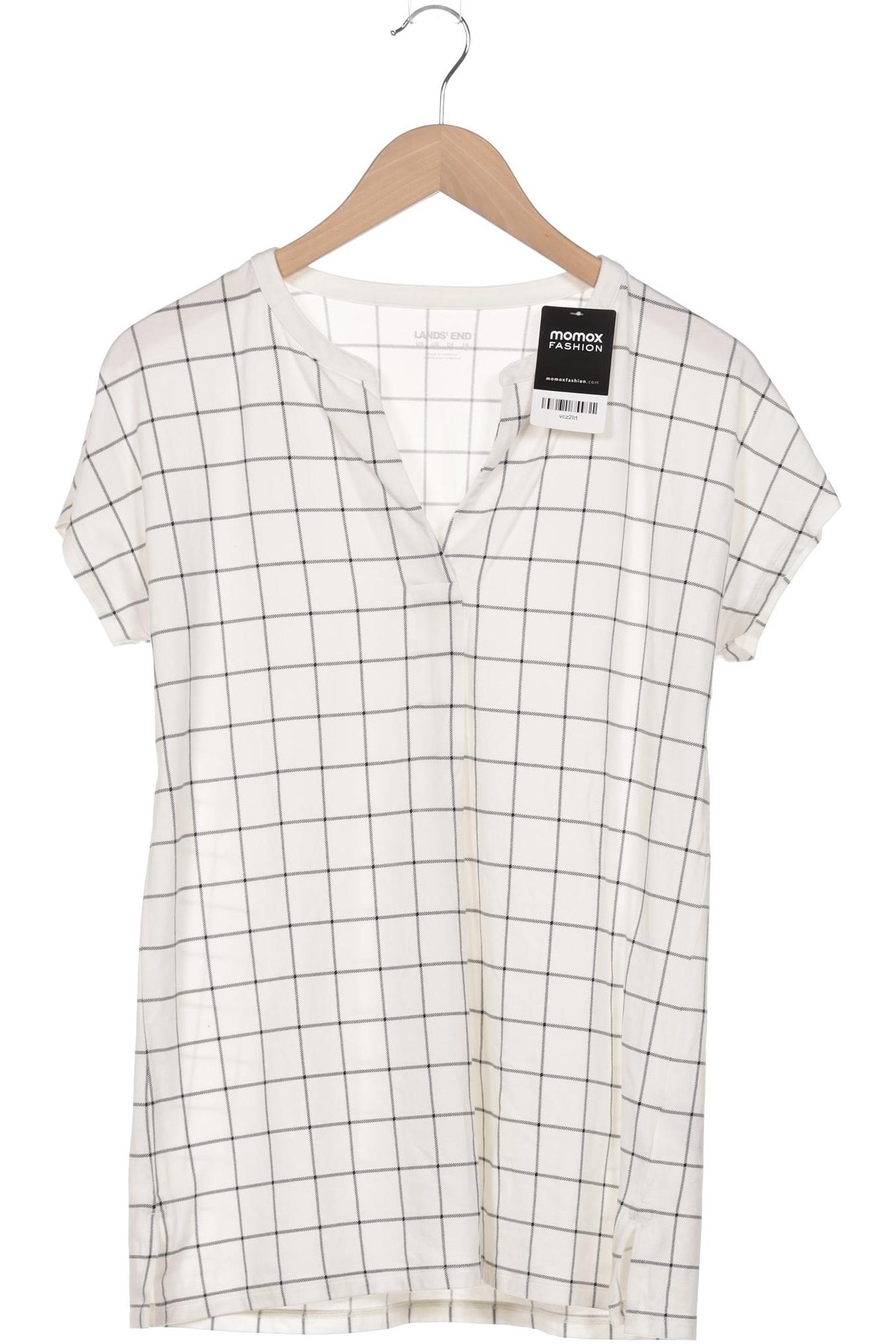 

Lands End Damen T-Shirt, cremeweiß, Gr. 36