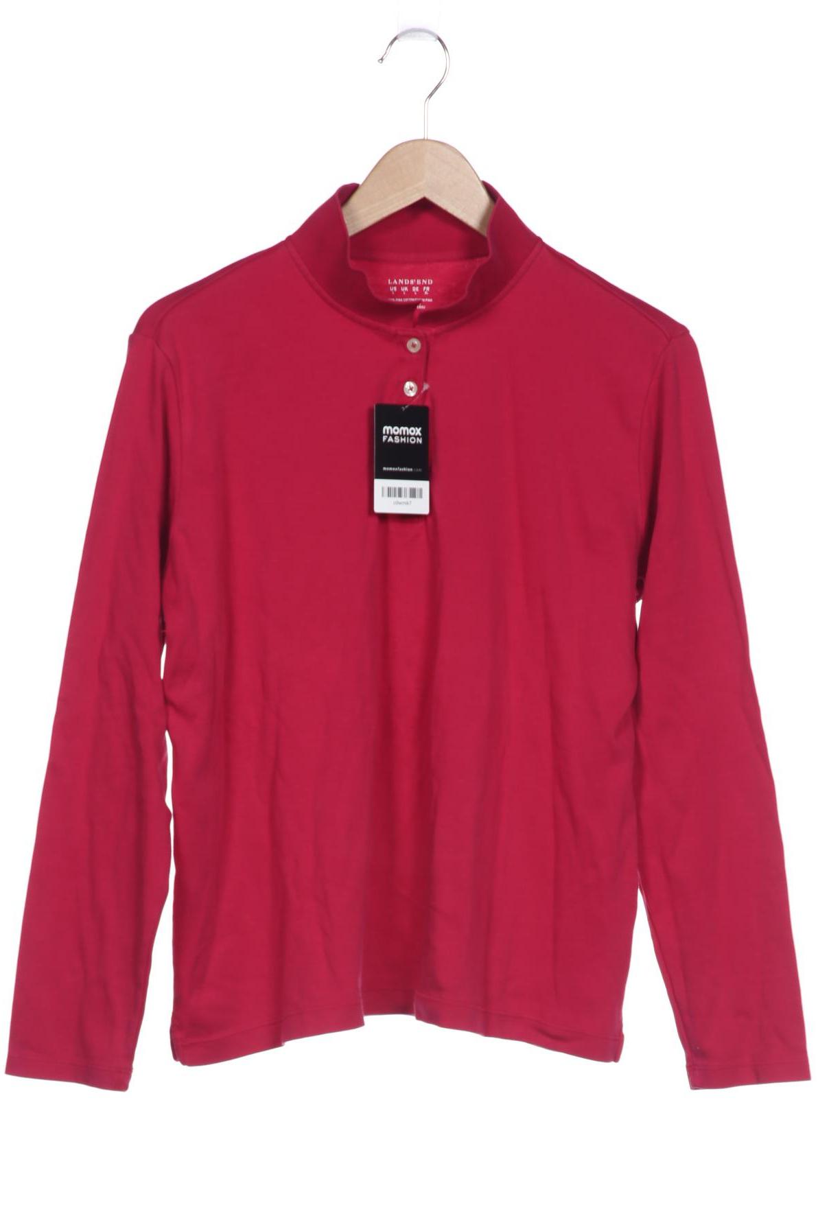 

Lands End Damen Poloshirt, bordeaux, Gr. 42