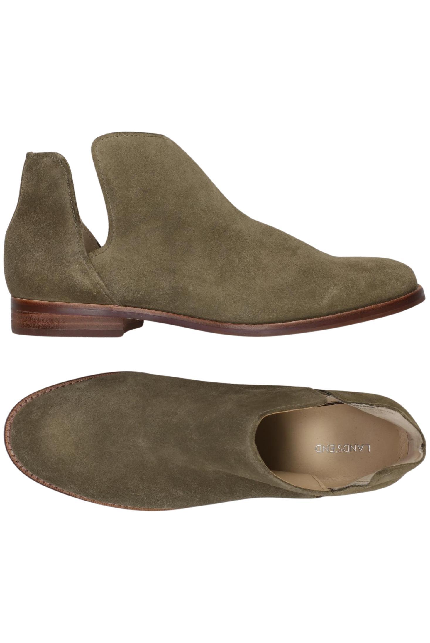 

Lands End Damen Stiefelette, grün, Gr. 38.5