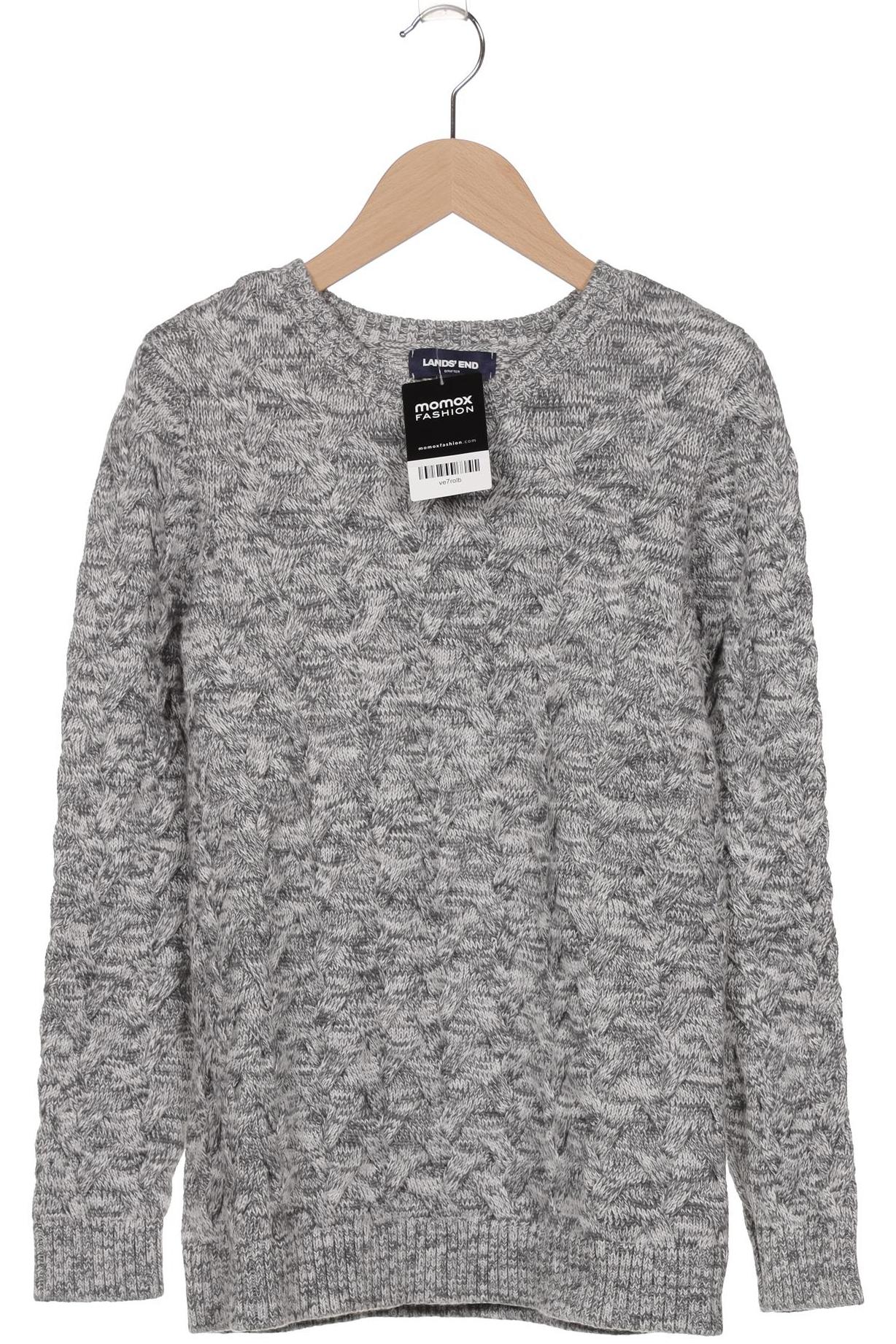 

Lands End Damen Pullover, grau, Gr. 36