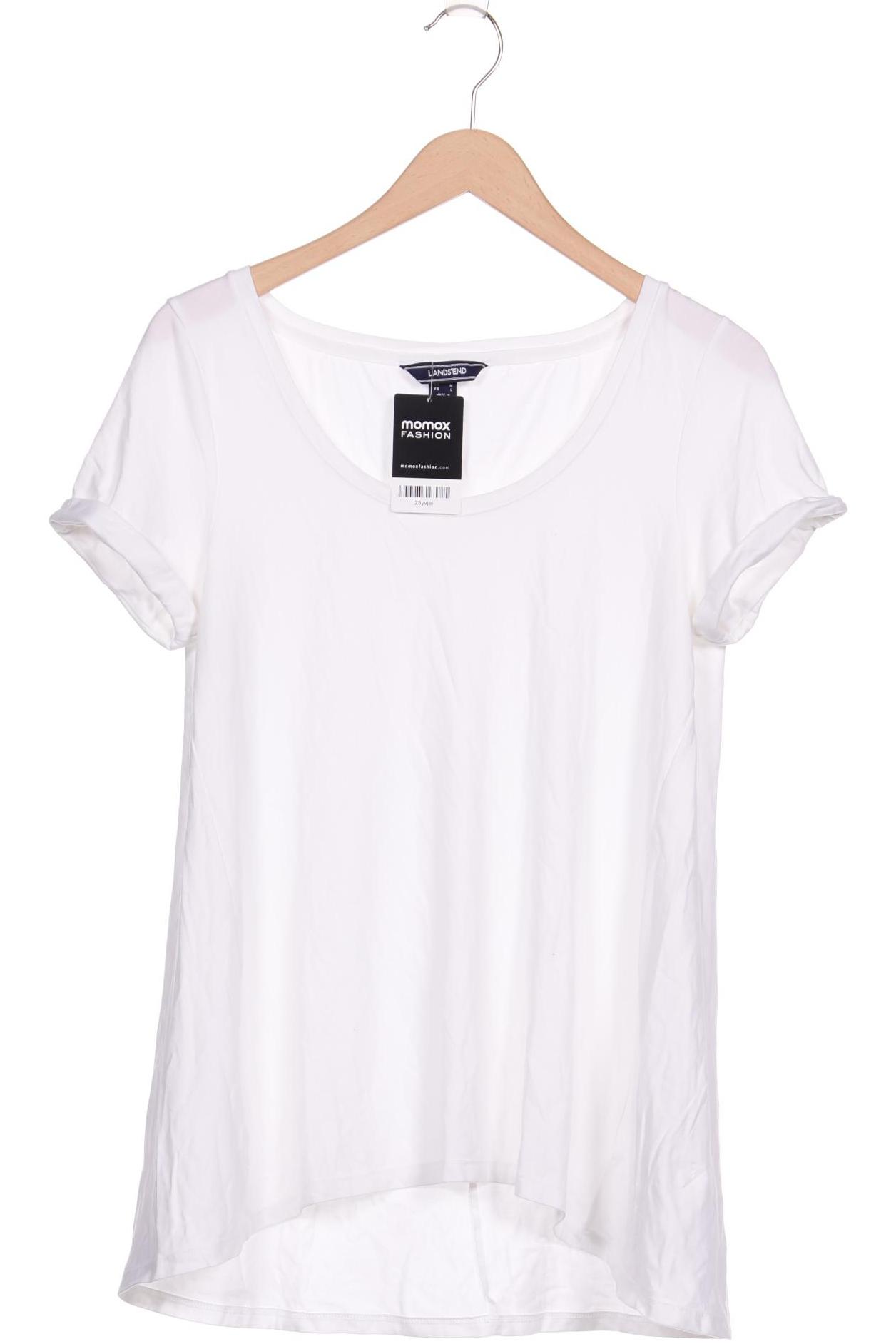 

Lands End Damen T-Shirt, weiß, Gr. 38