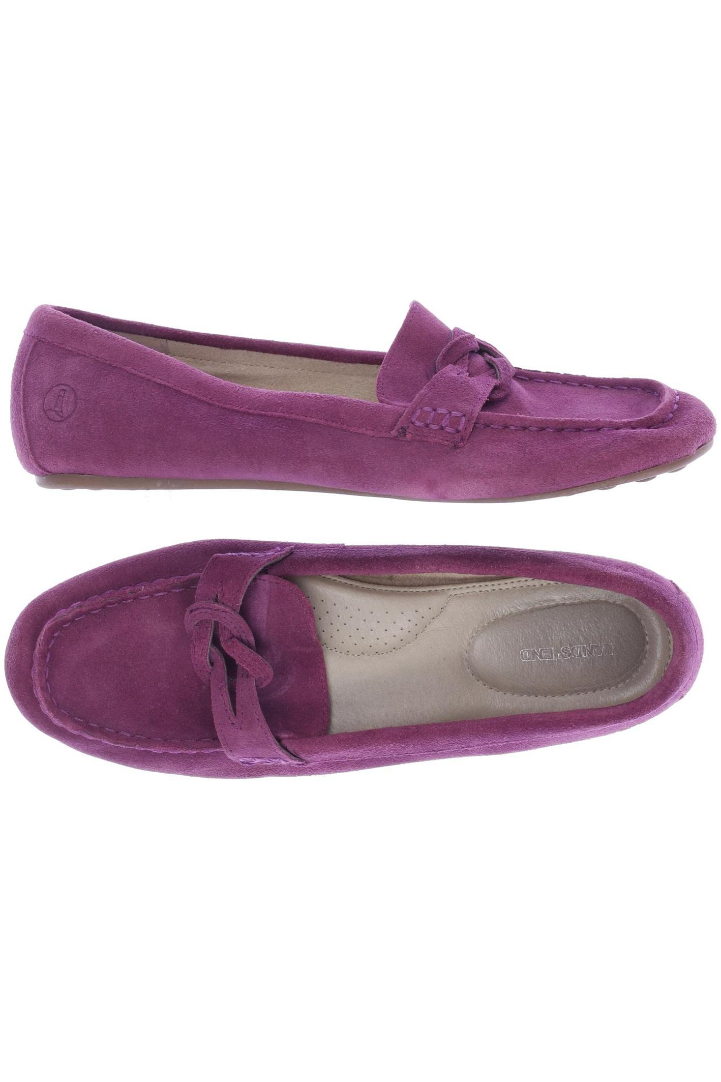 

Lands End Damen Halbschuh, flieder, Gr. 40