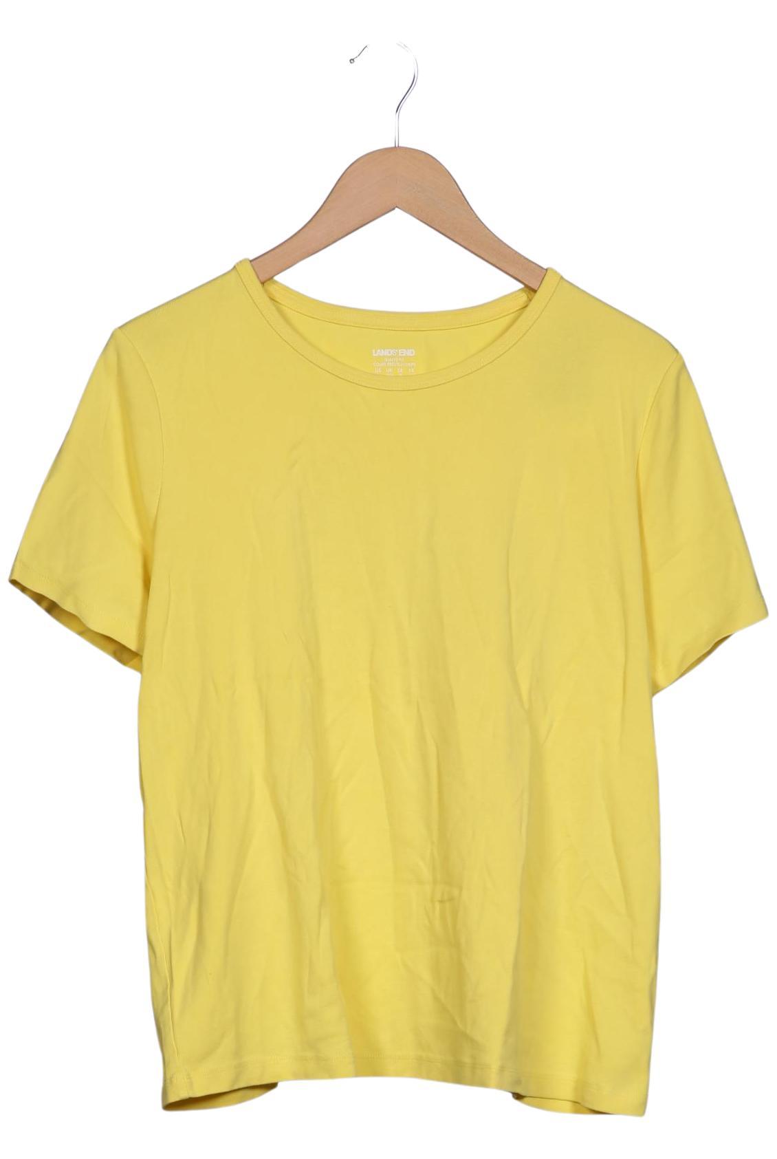 

Lands End Damen T-Shirt, gelb, Gr. 50