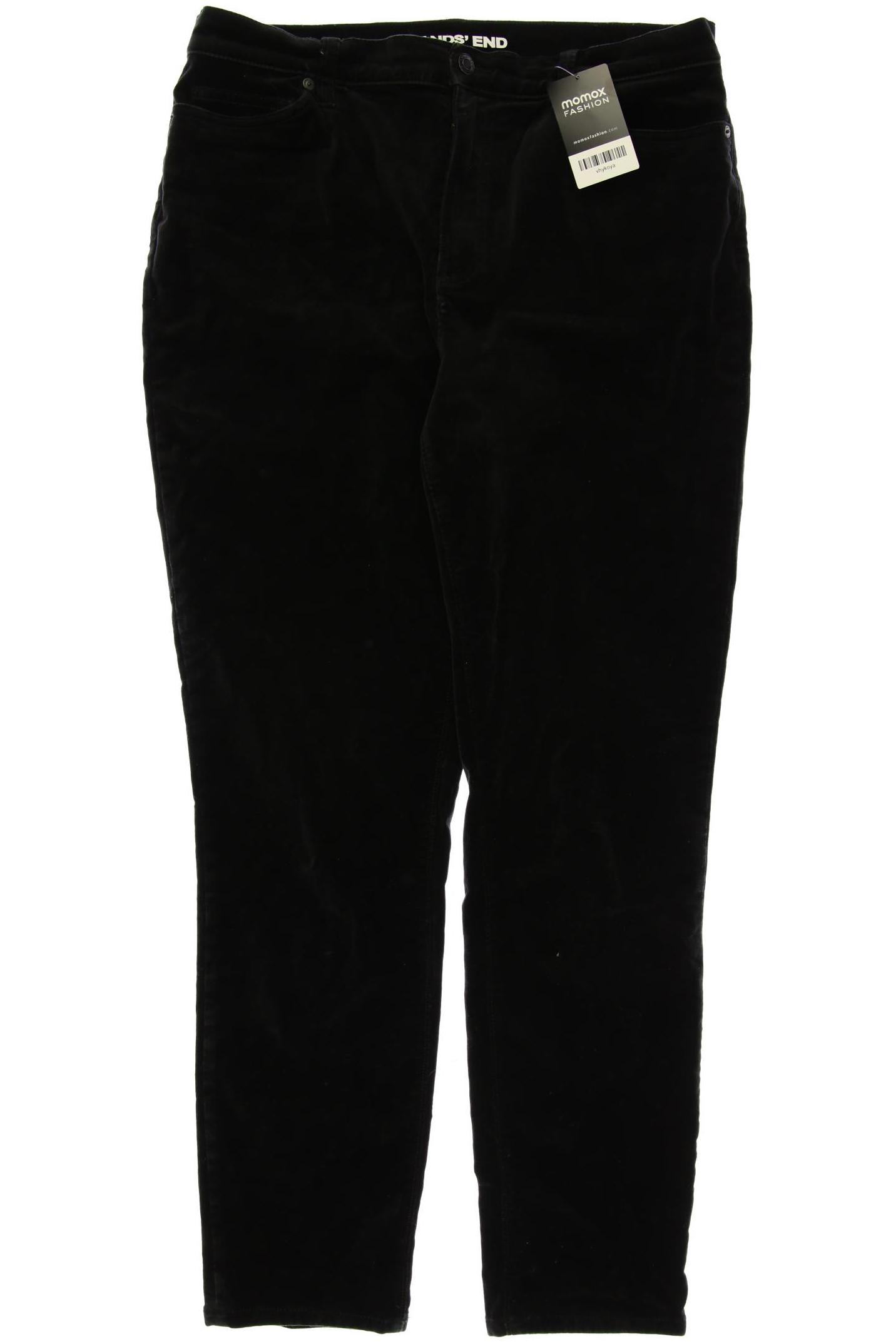 

Lands End Damen Stoffhose, schwarz