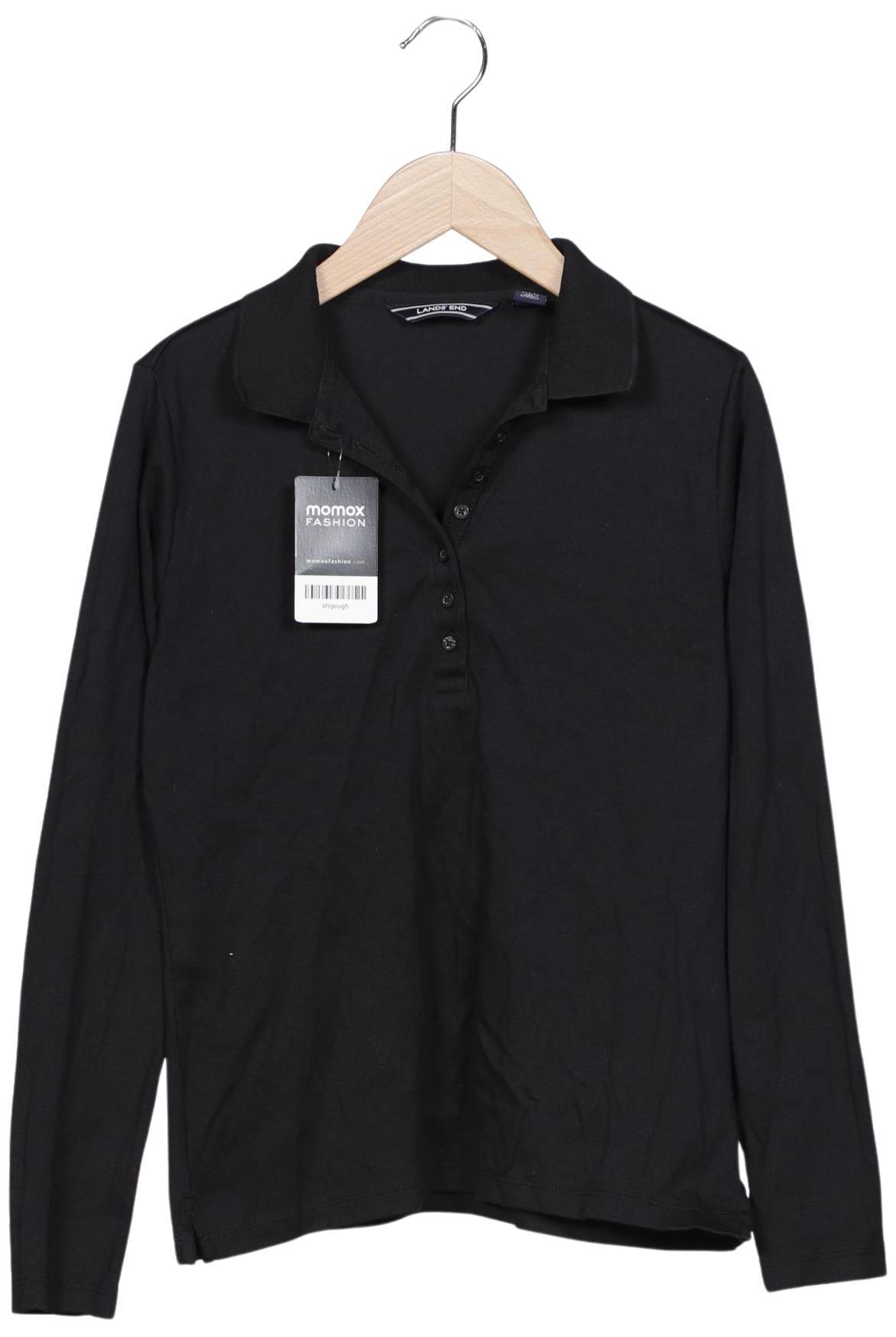 

Lands End Damen Poloshirt, schwarz, Gr. 34