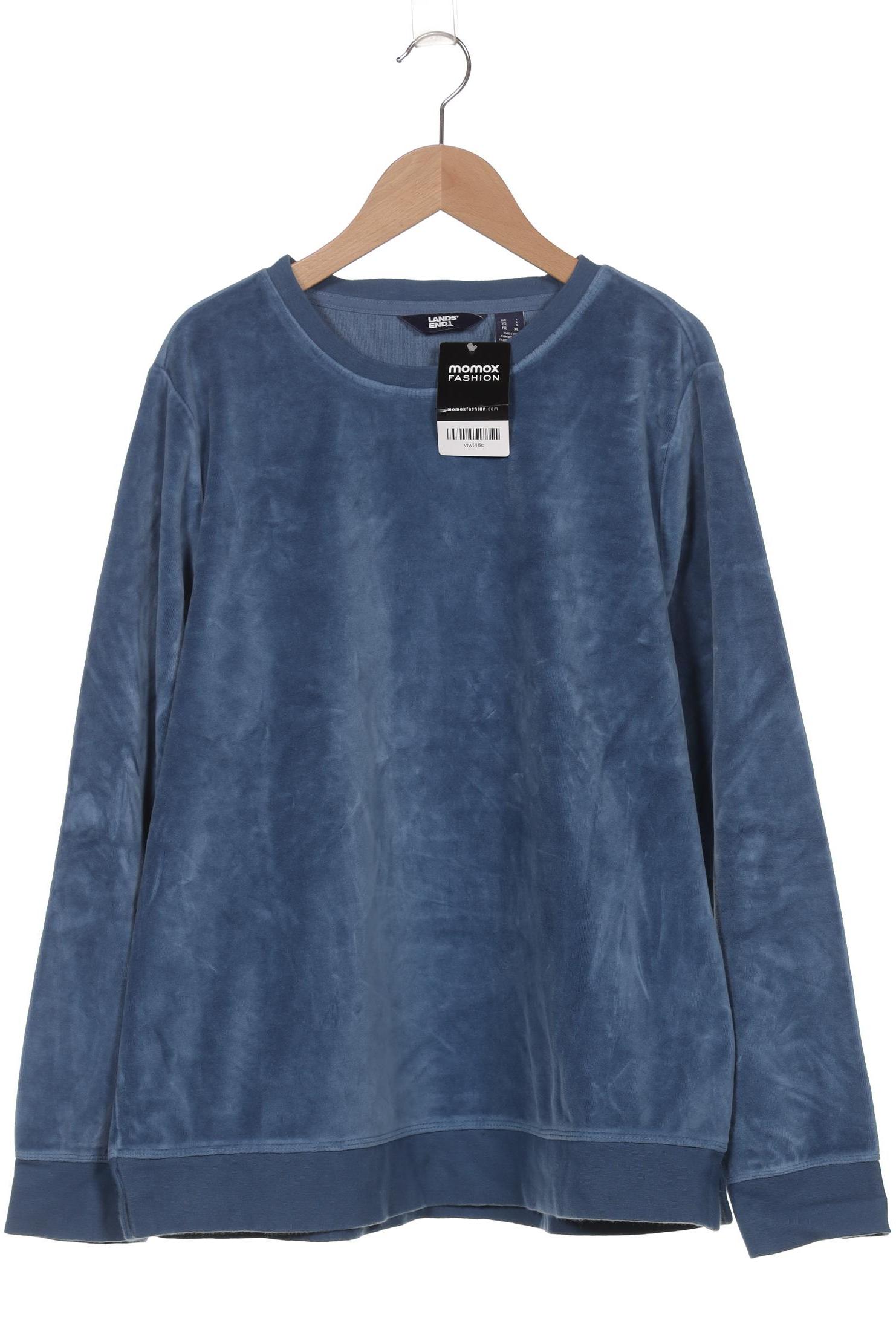 

Lands End Damen Sweatshirt, blau, Gr. 42