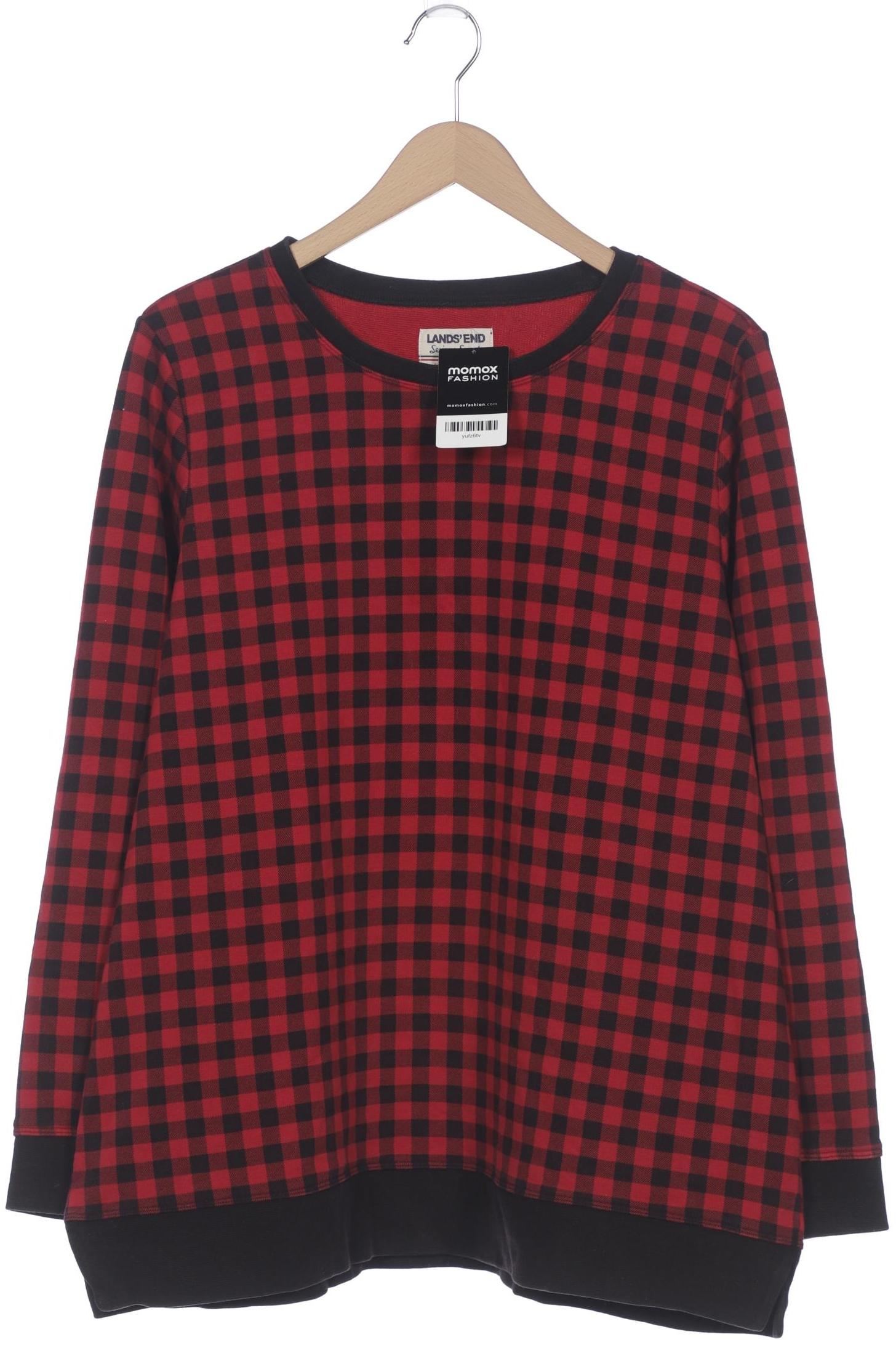 

Lands End Damen Sweatshirt, bordeaux, Gr. 46