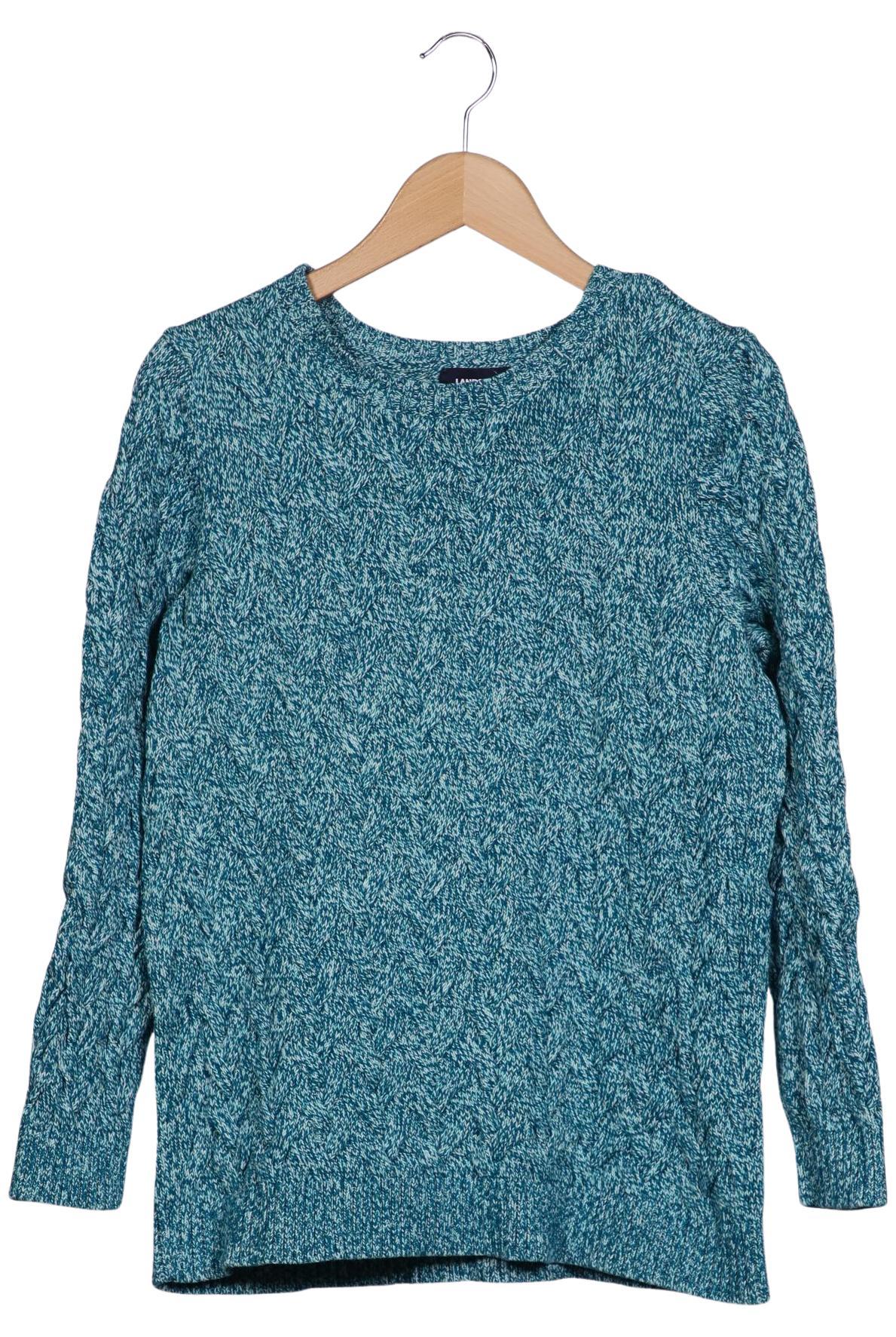 

Lands End Damen Pullover, türkis, Gr. 42