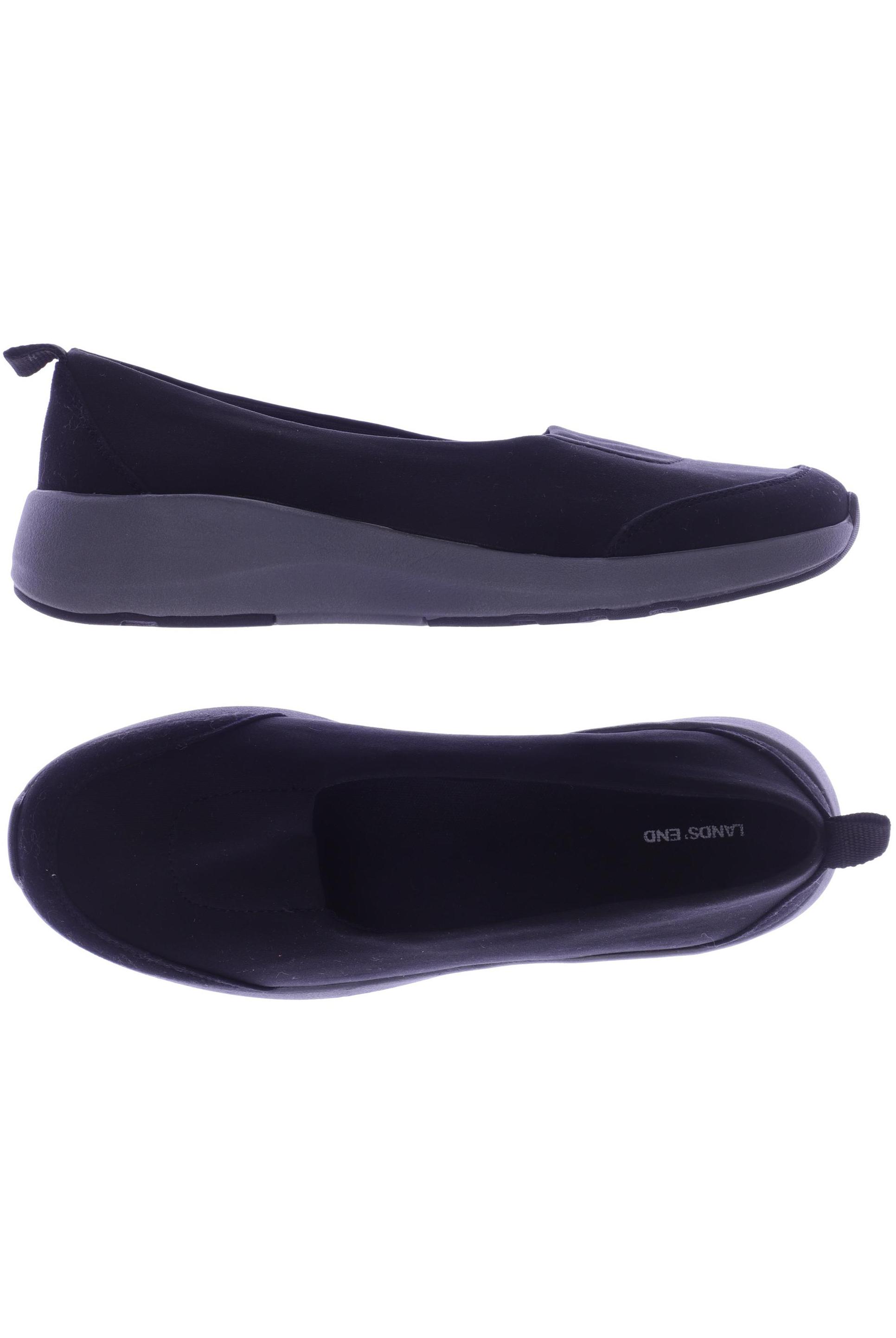 

Lands´End Damen Halbschuh, schwarz