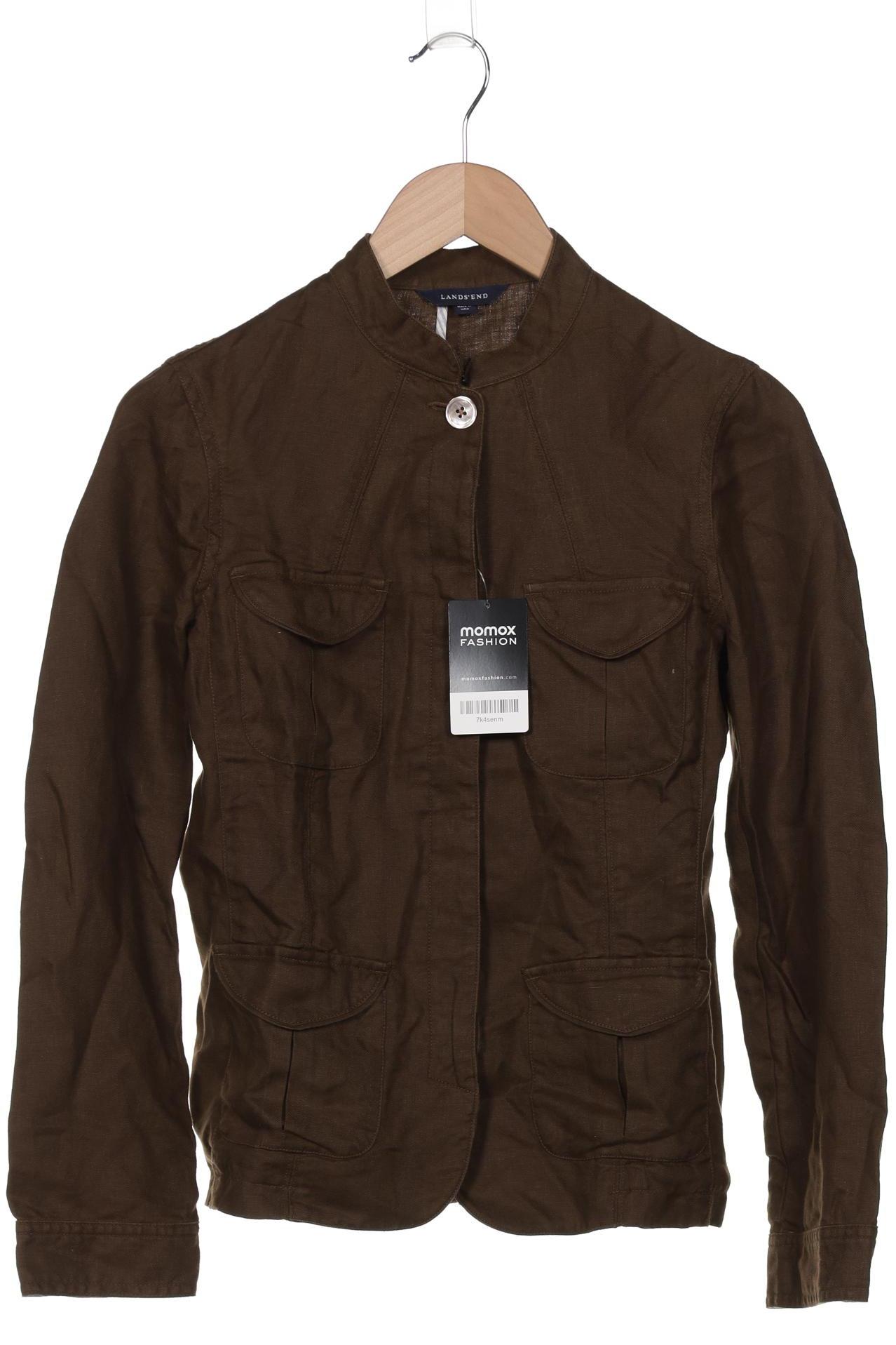 

Lands End Damen Jacke, braun, Gr. 6