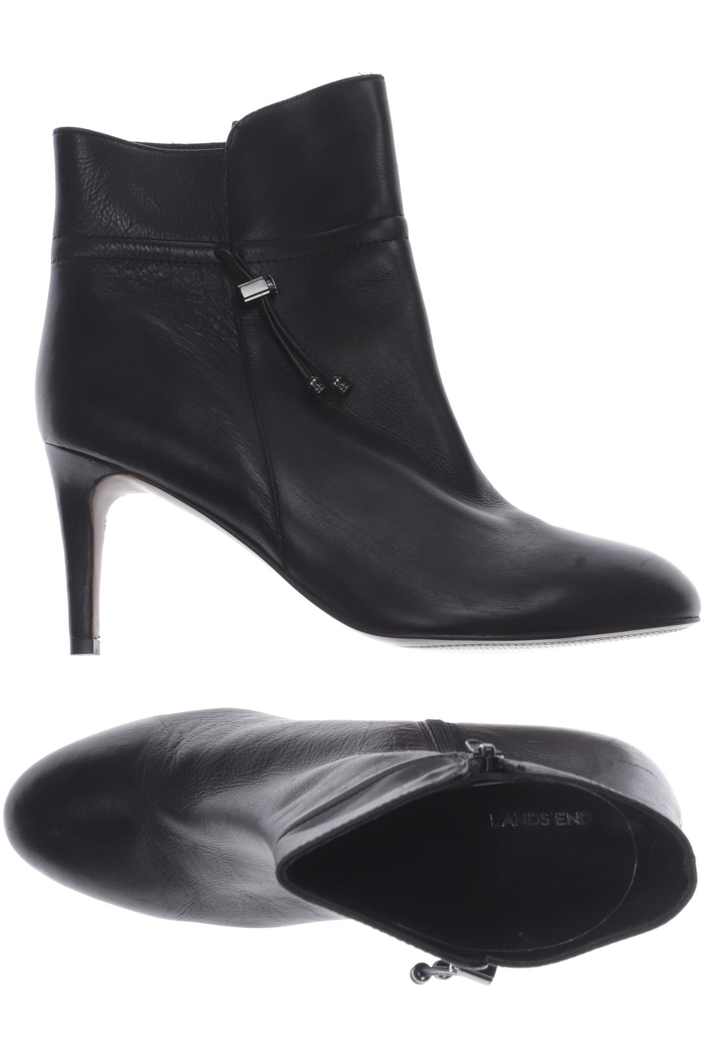 

Lands End Damen Stiefelette, schwarz, Gr. 41.5
