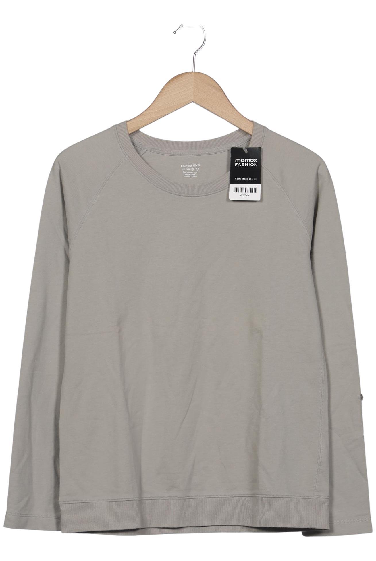 

Lands End Damen Sweatshirt, grau, Gr. 36