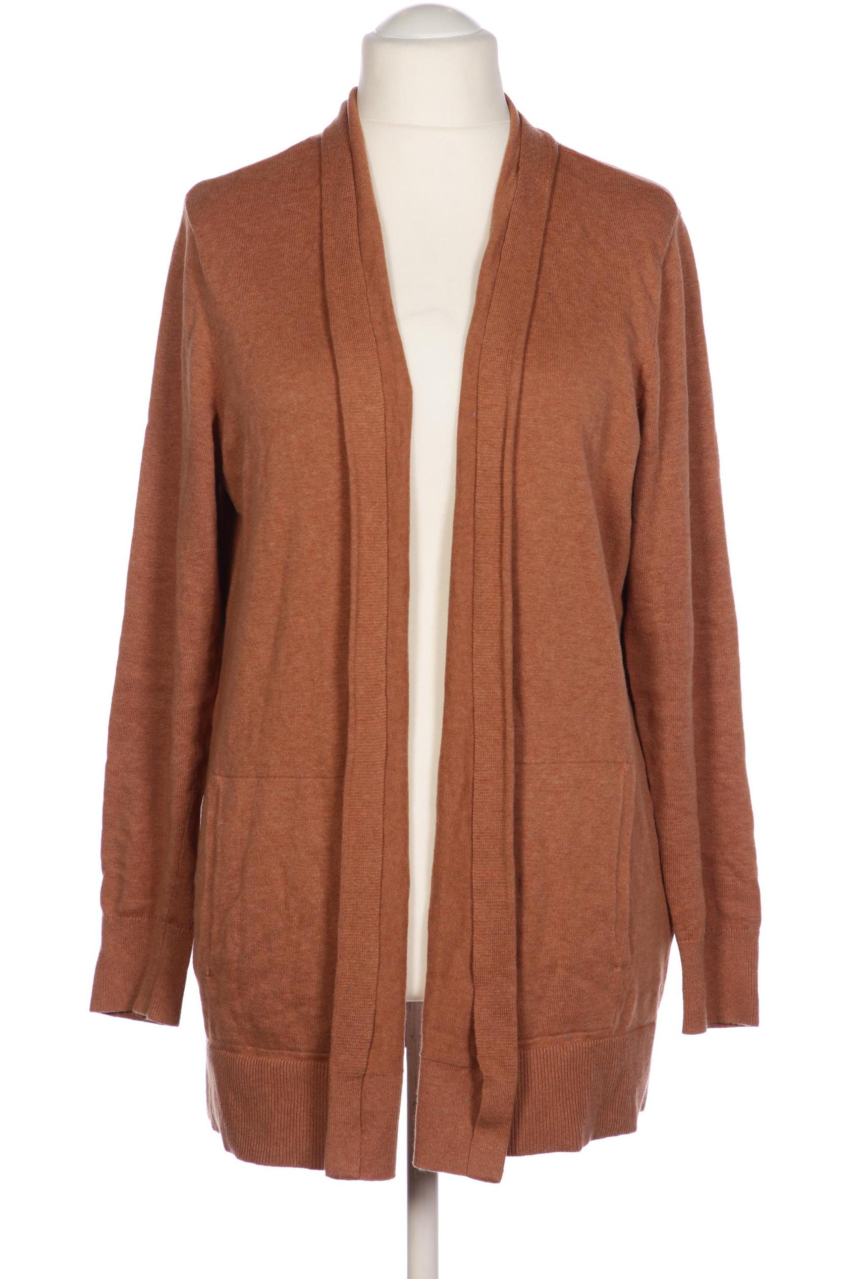 

Lands End Damen Strickjacke, braun, Gr. 42