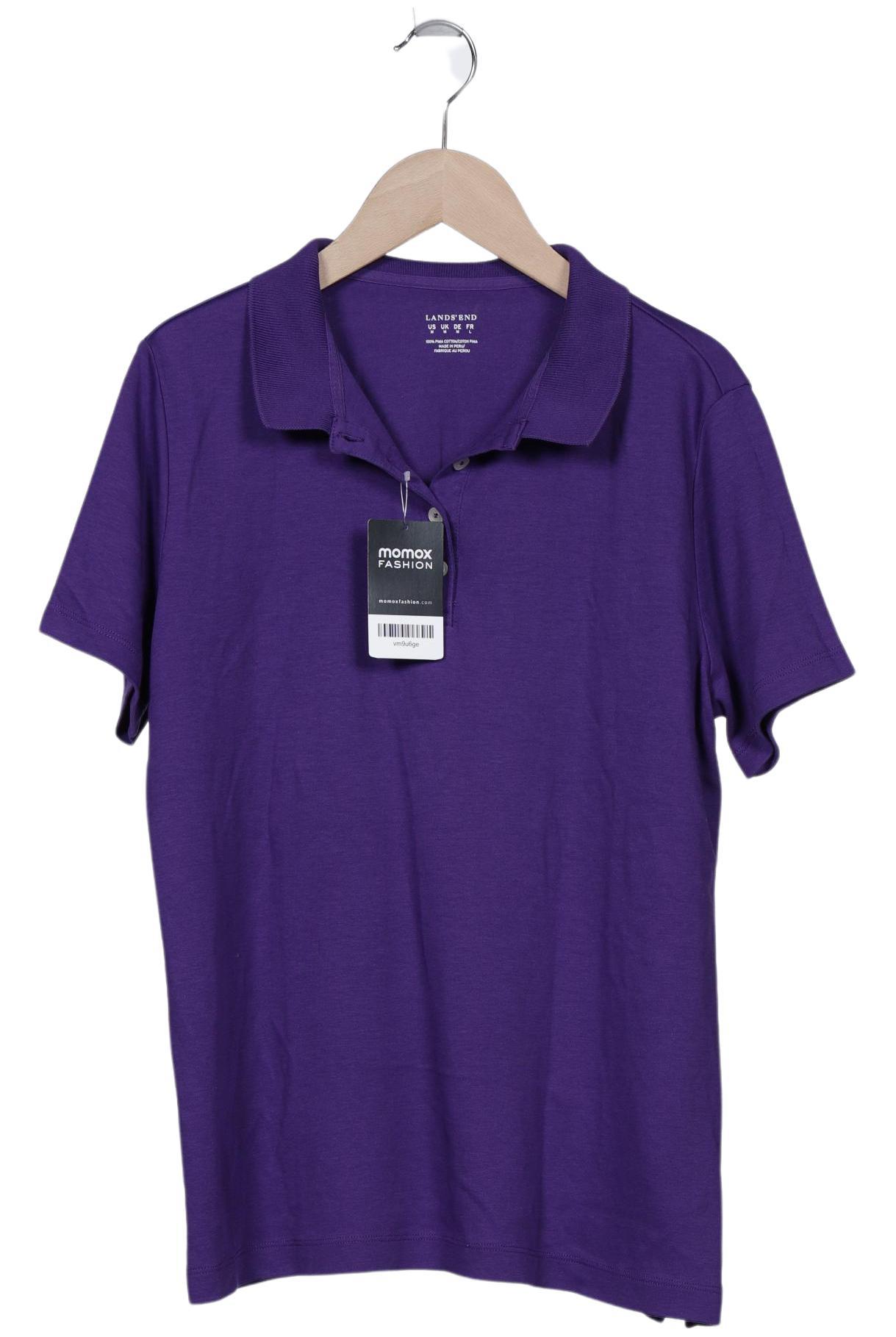 

Lands End Damen Poloshirt, flieder, Gr. 38