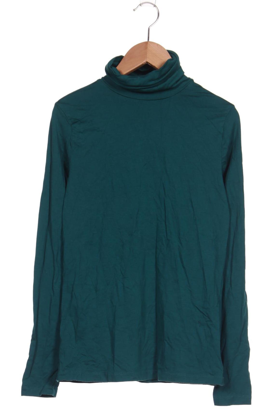 

Lands End Damen Langarmshirt, grün, Gr. 34