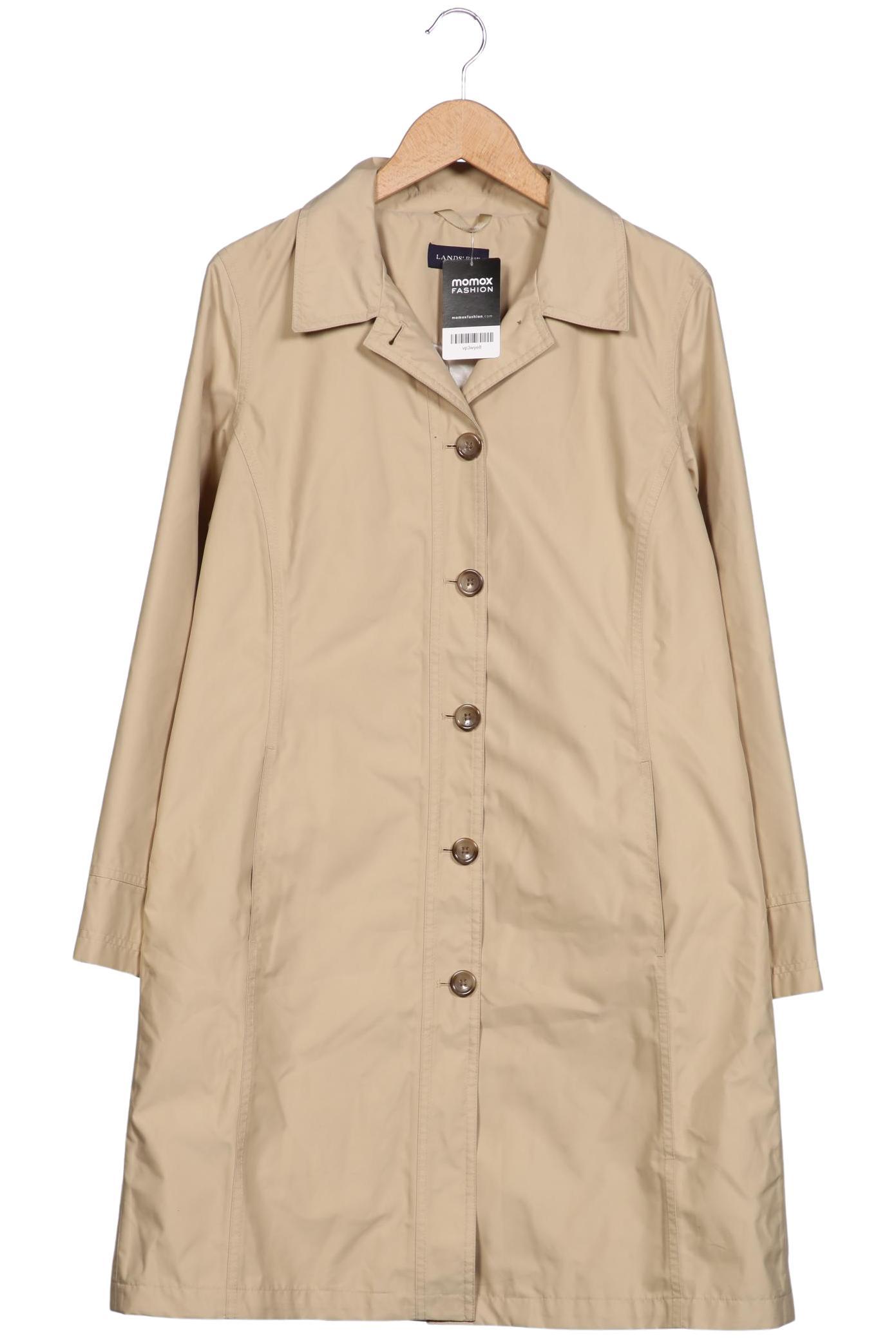 

Lands End Damen Mantel, beige, Gr. 38