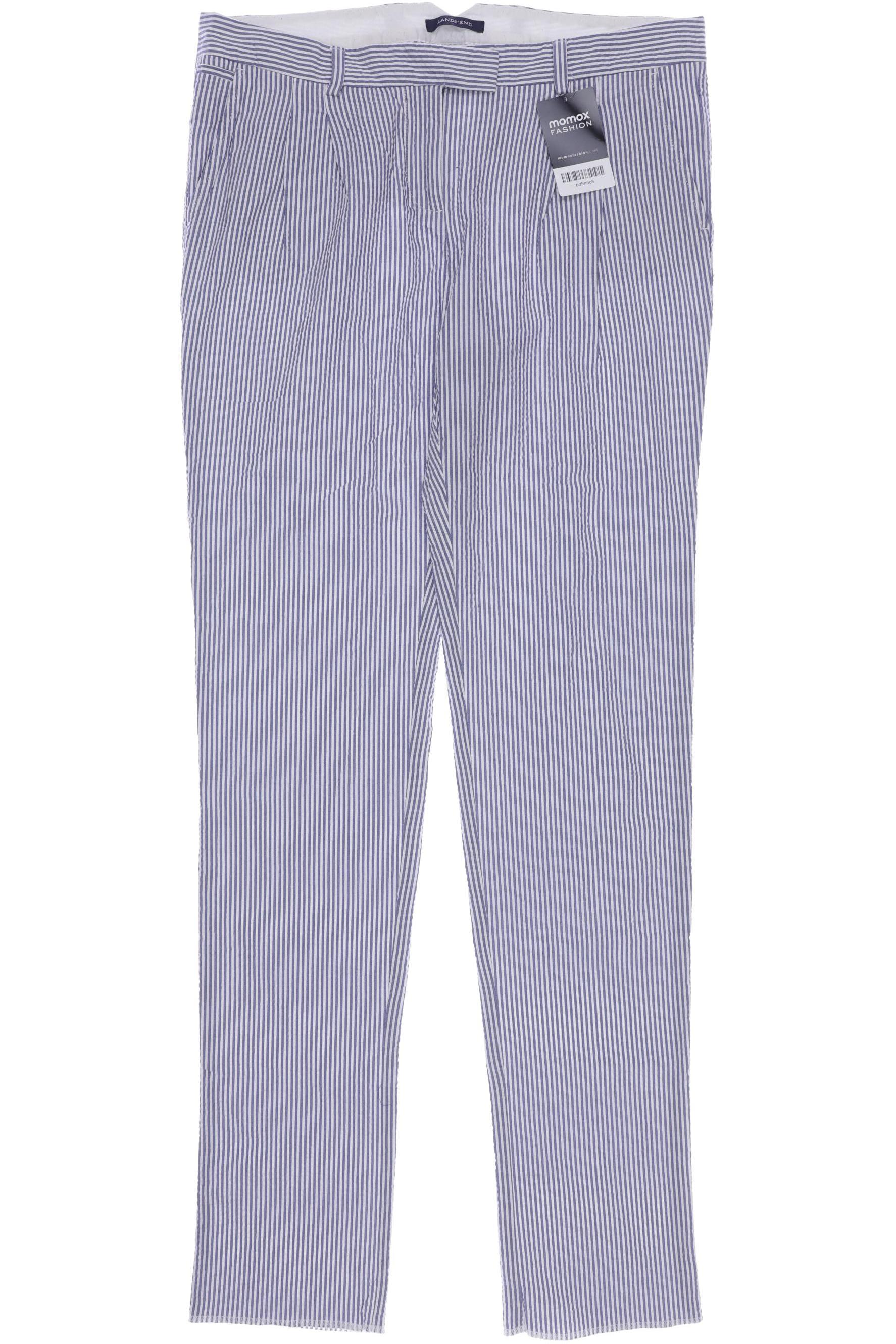 

Lands End Damen Stoffhose, blau, Gr. 40