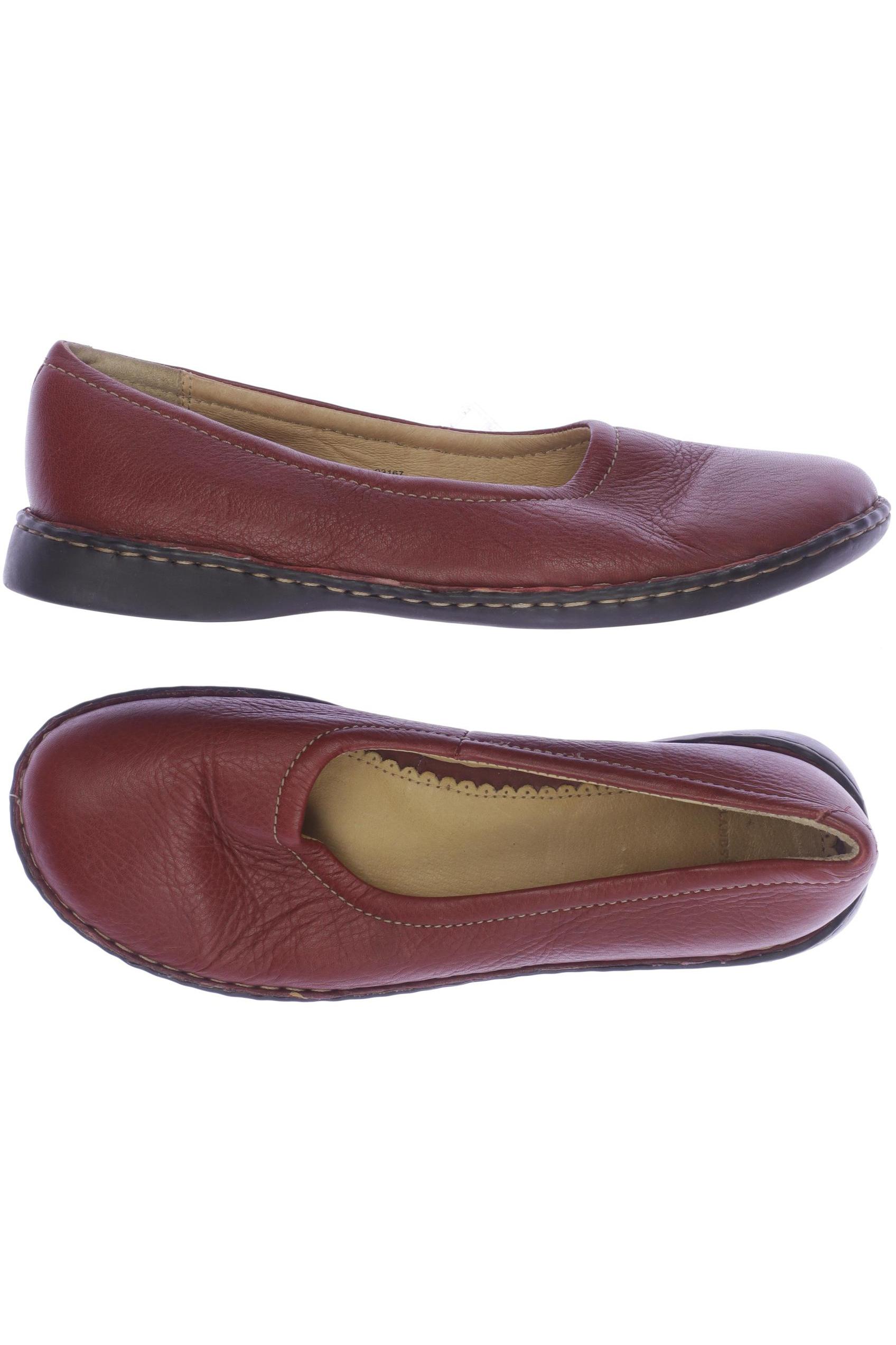 

Lands End Damen Ballerinas, bordeaux, Gr. 39