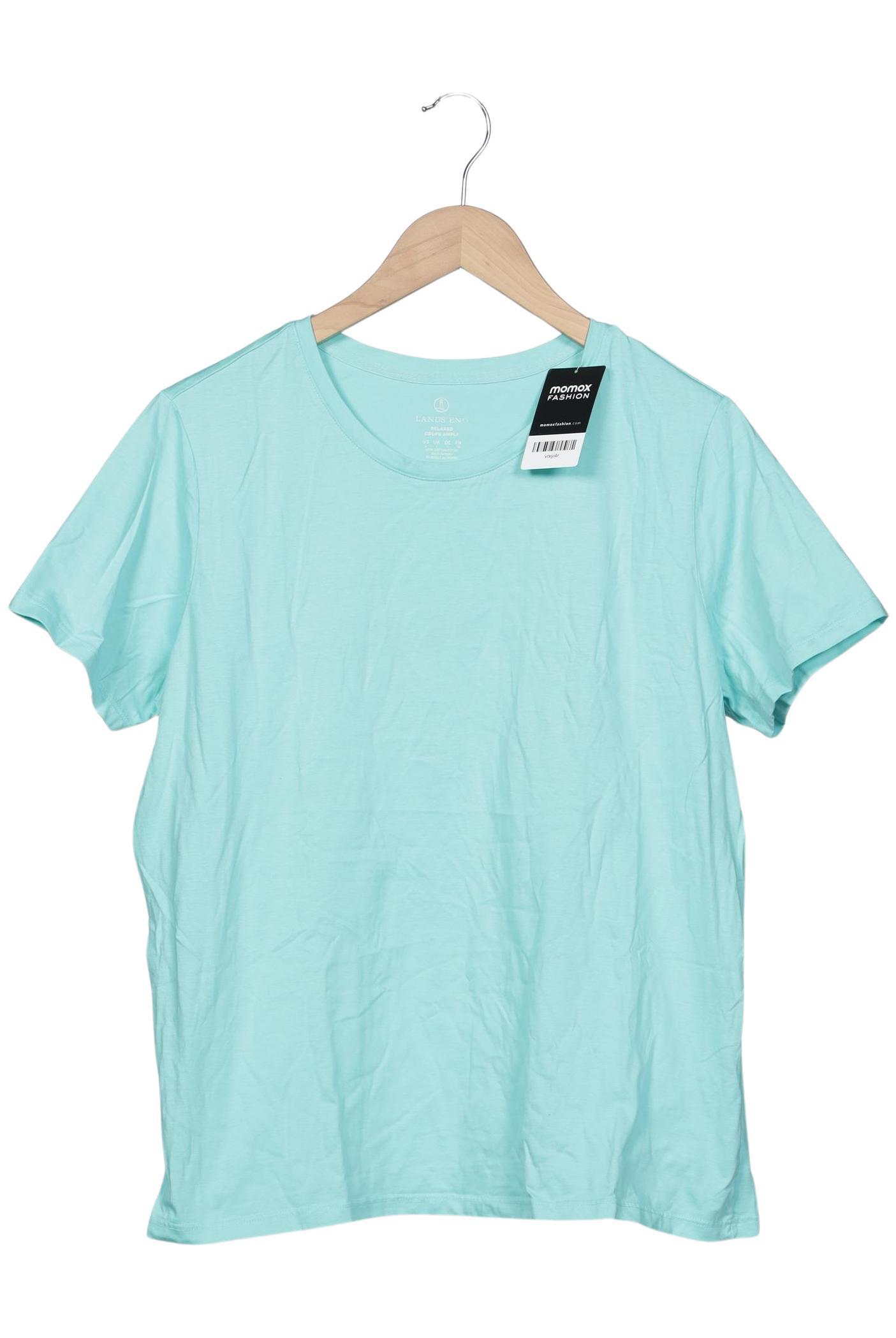 

Lands End Damen T-Shirt, türkis, Gr. 42