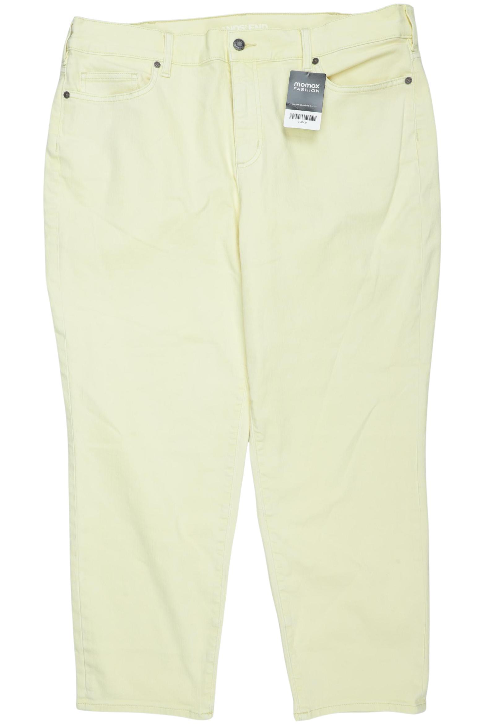 

Lands End Damen Jeans, gelb, Gr. 52