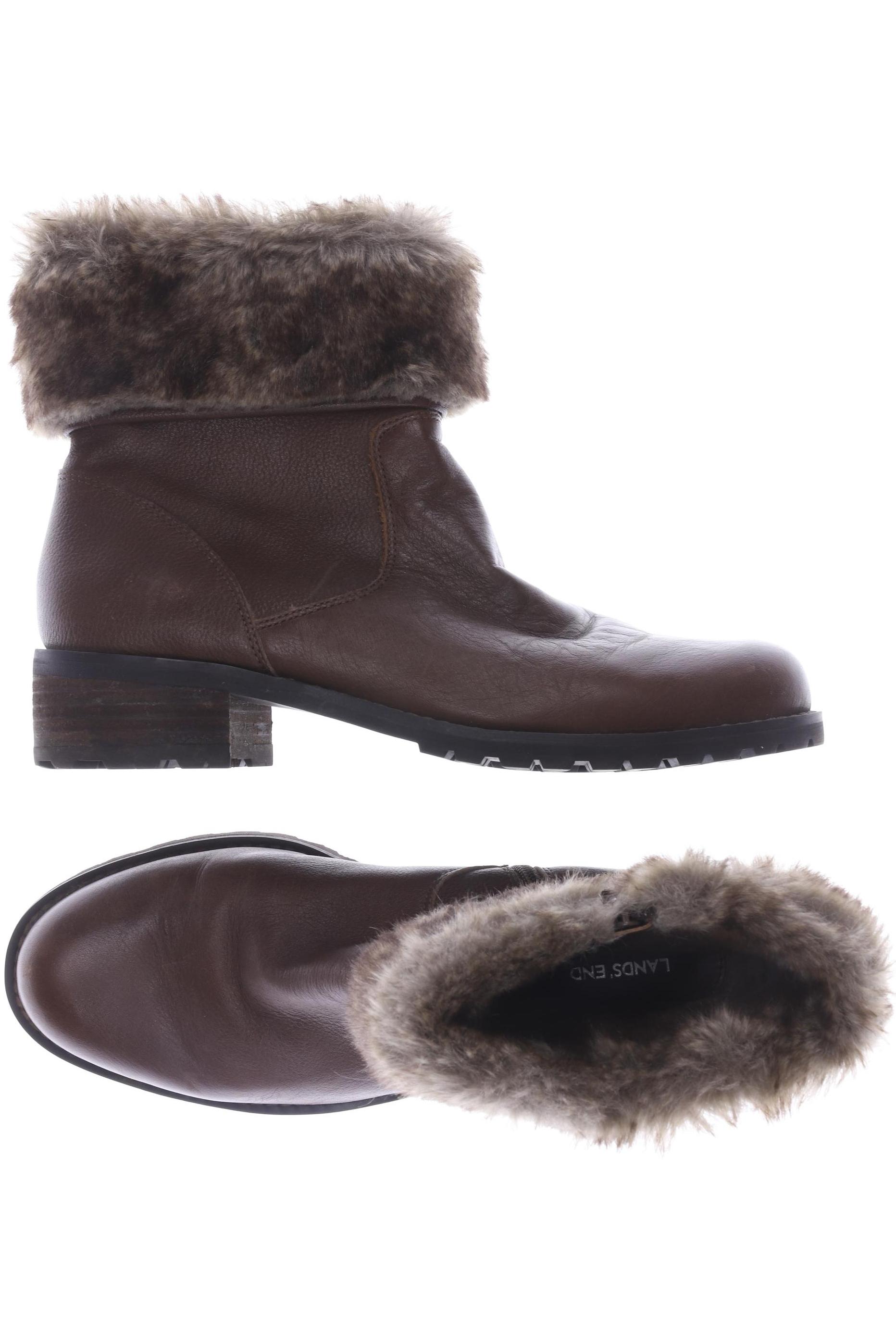 

Lands End Damen Stiefelette, braun, Gr. 39